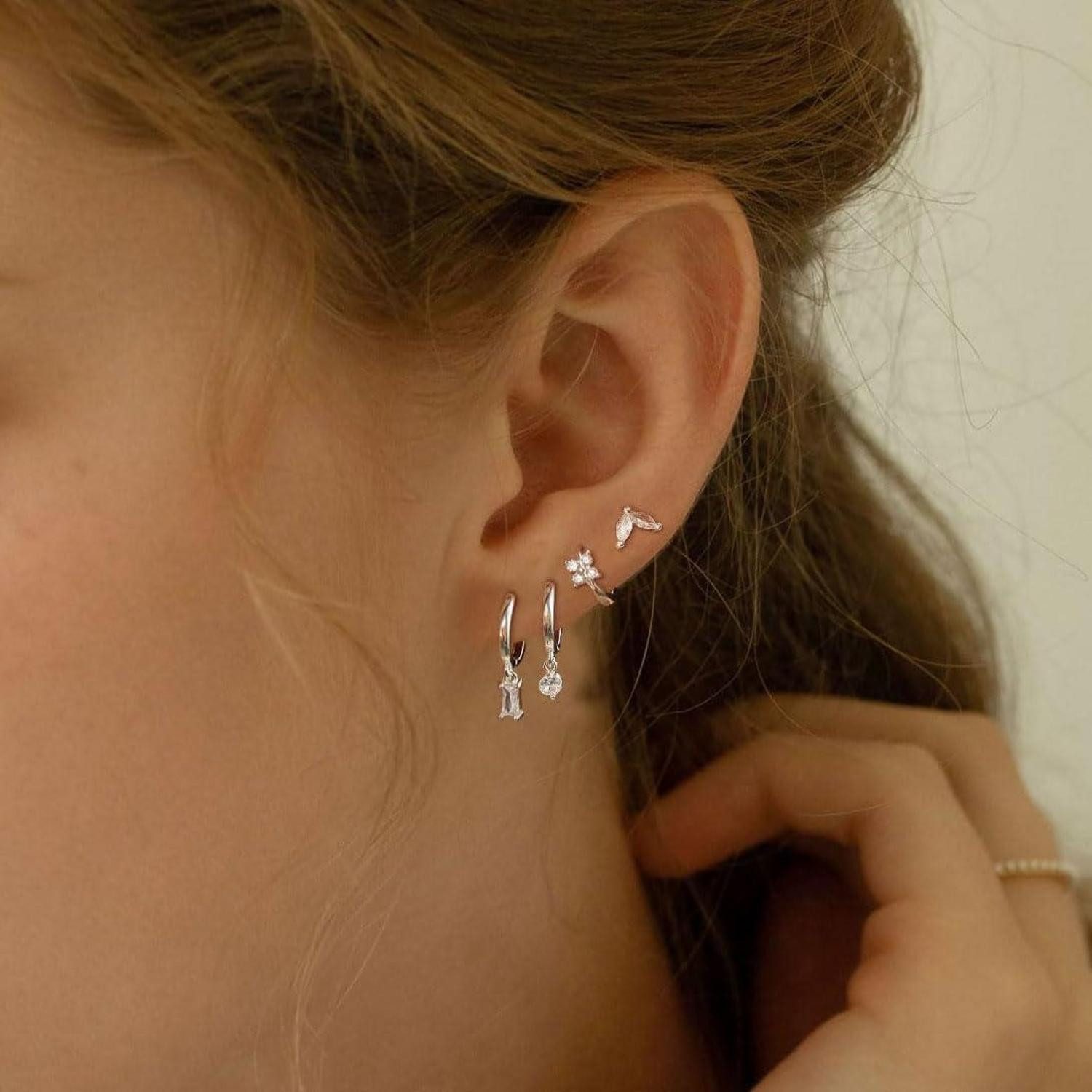 LuxusKollektion Ohrring und Ketten Set Ohrringe günstig online kaufen