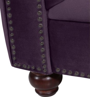 Max Winzer® Chesterfield-Sofa Old England, im Retrolook, Breite 218 cm