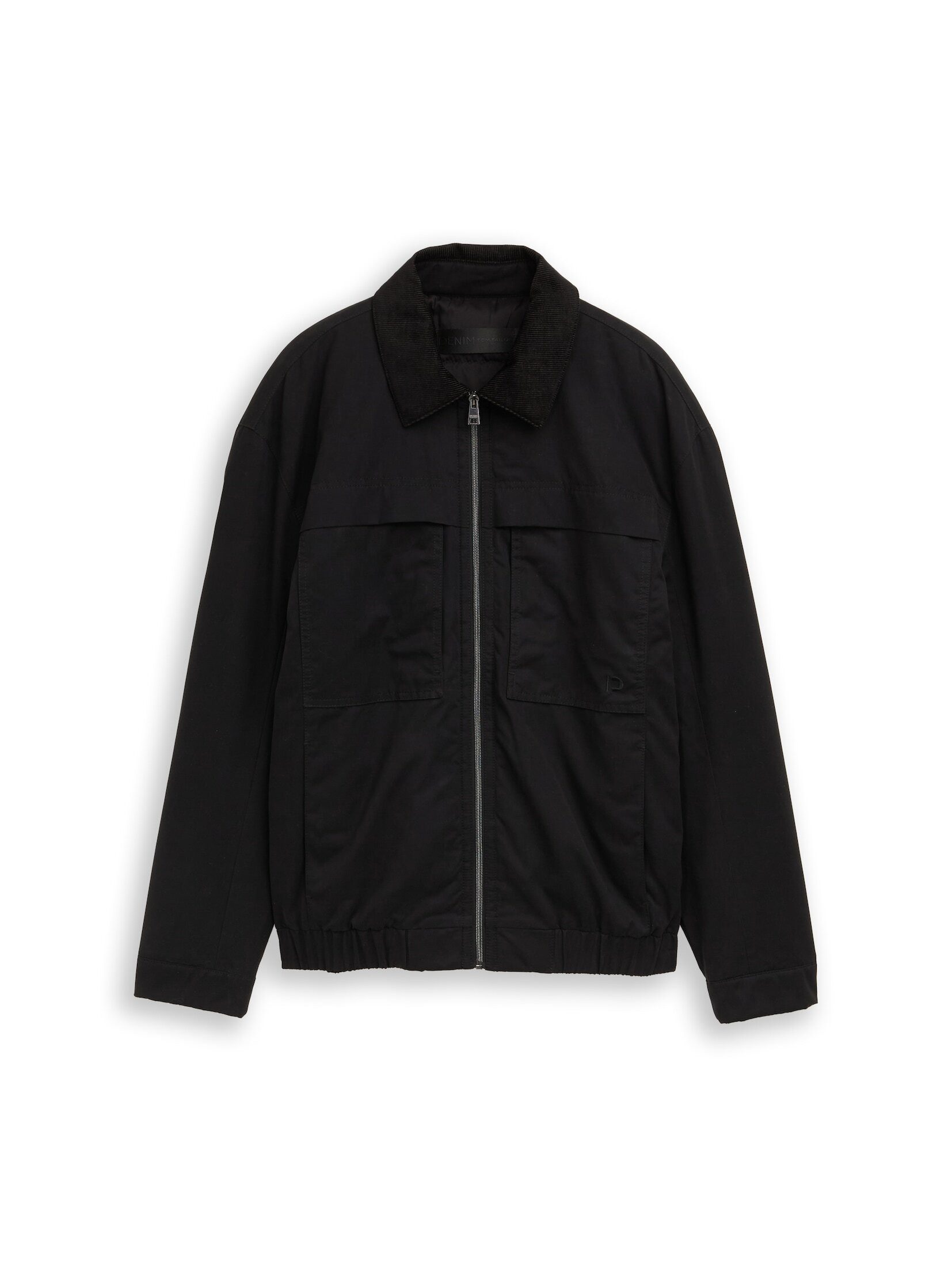 TOM TAILOR Denim Winterjacke Jacken Relaxed Fit Jacke mit Cord-Kragen