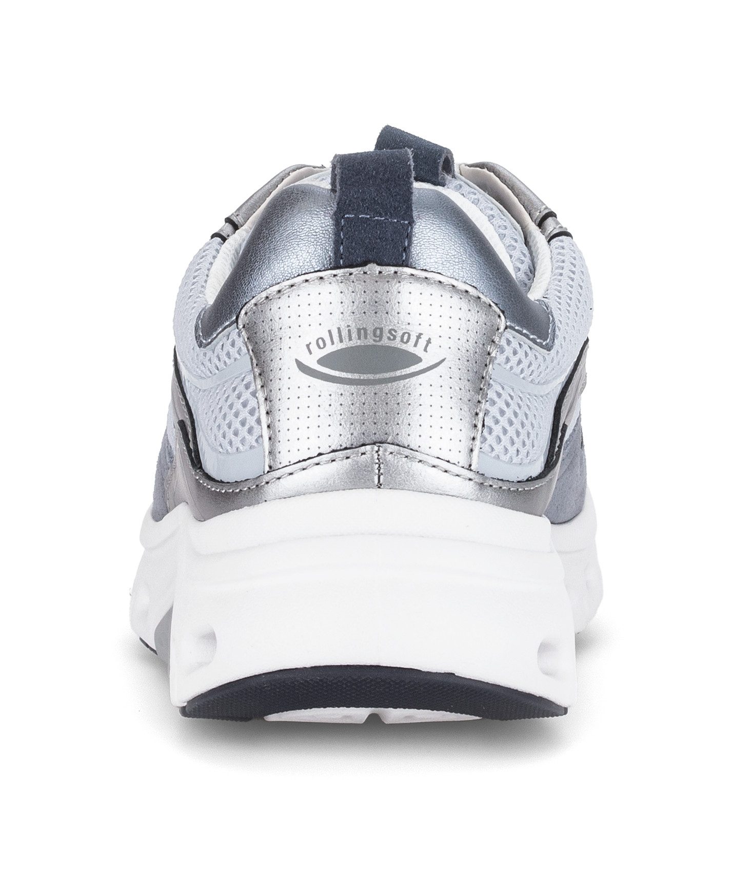 rollingsoft Keilsneaker, Freizeitschuh, Halbschuh, Schnürschuh mit weichem Schaftrand