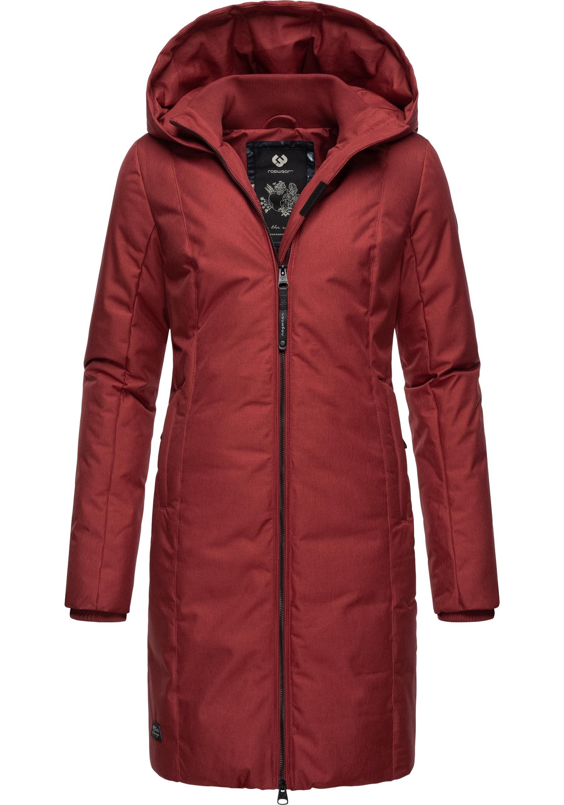 Ragwear Mädchen Wintermantel Wasserdicht - Warm Mit Kapuze 134-170cm