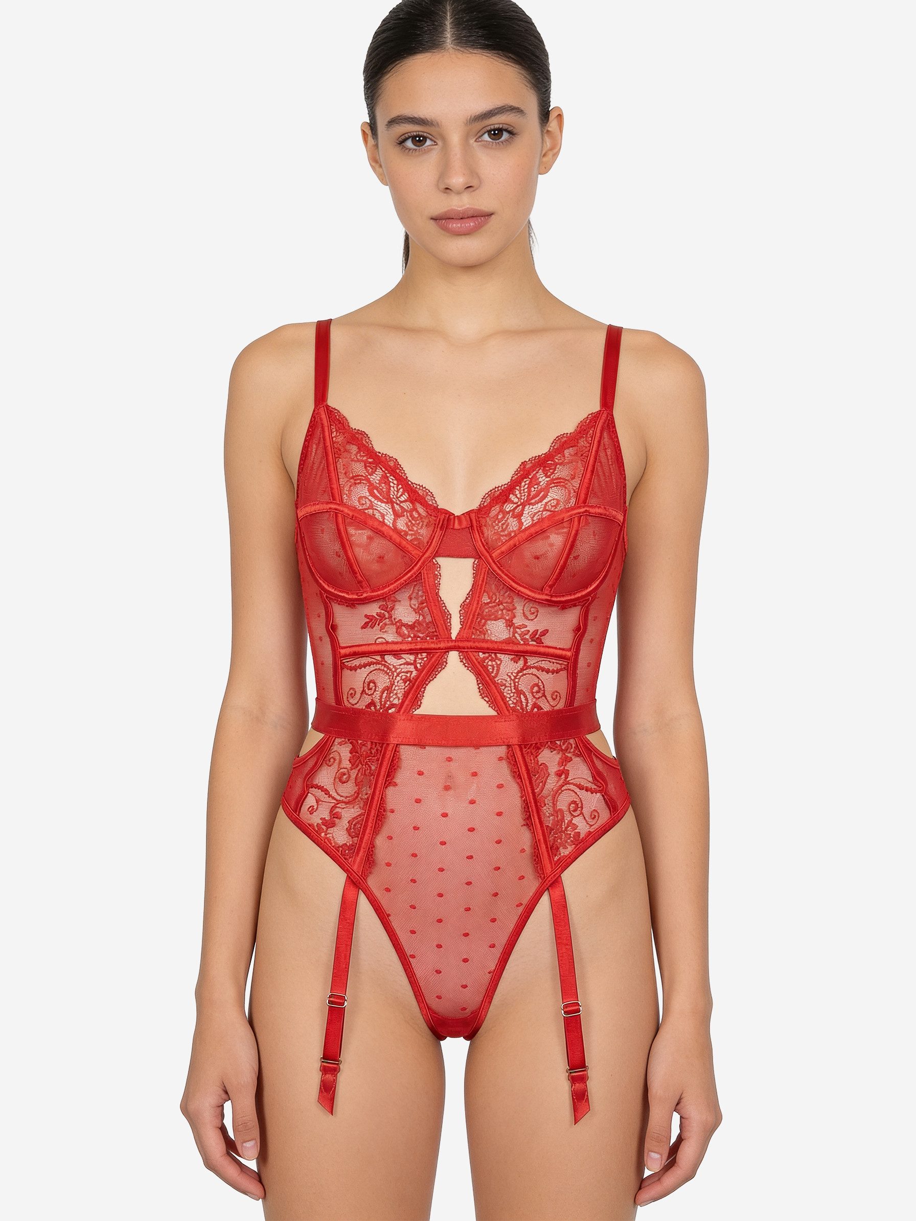 L.BEV Body Passione Rossa (1-tlg)