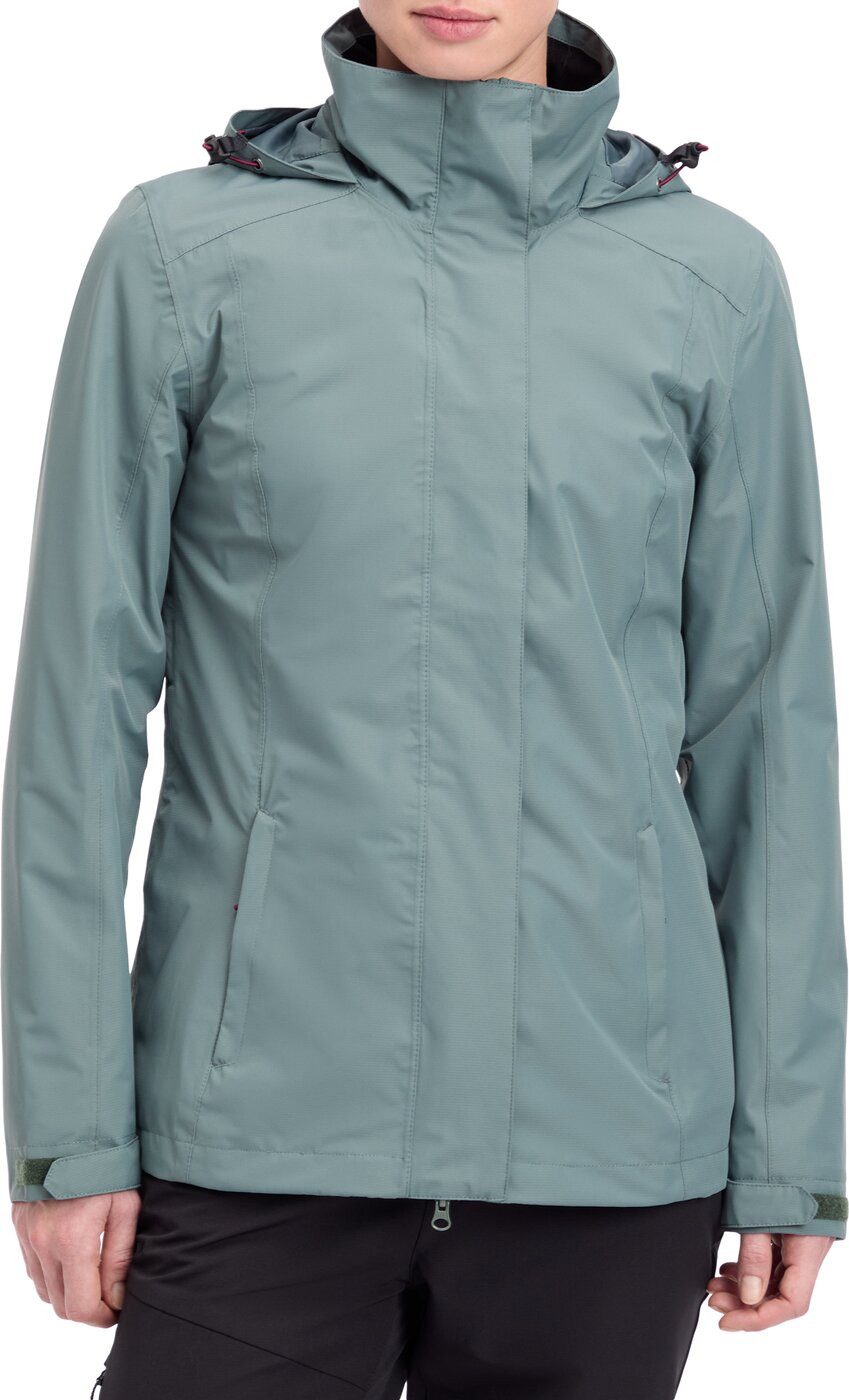 McKINLEY Regenjacke Damen Wander Funktionjacke Adia W GREEN DARK günstig online kaufen