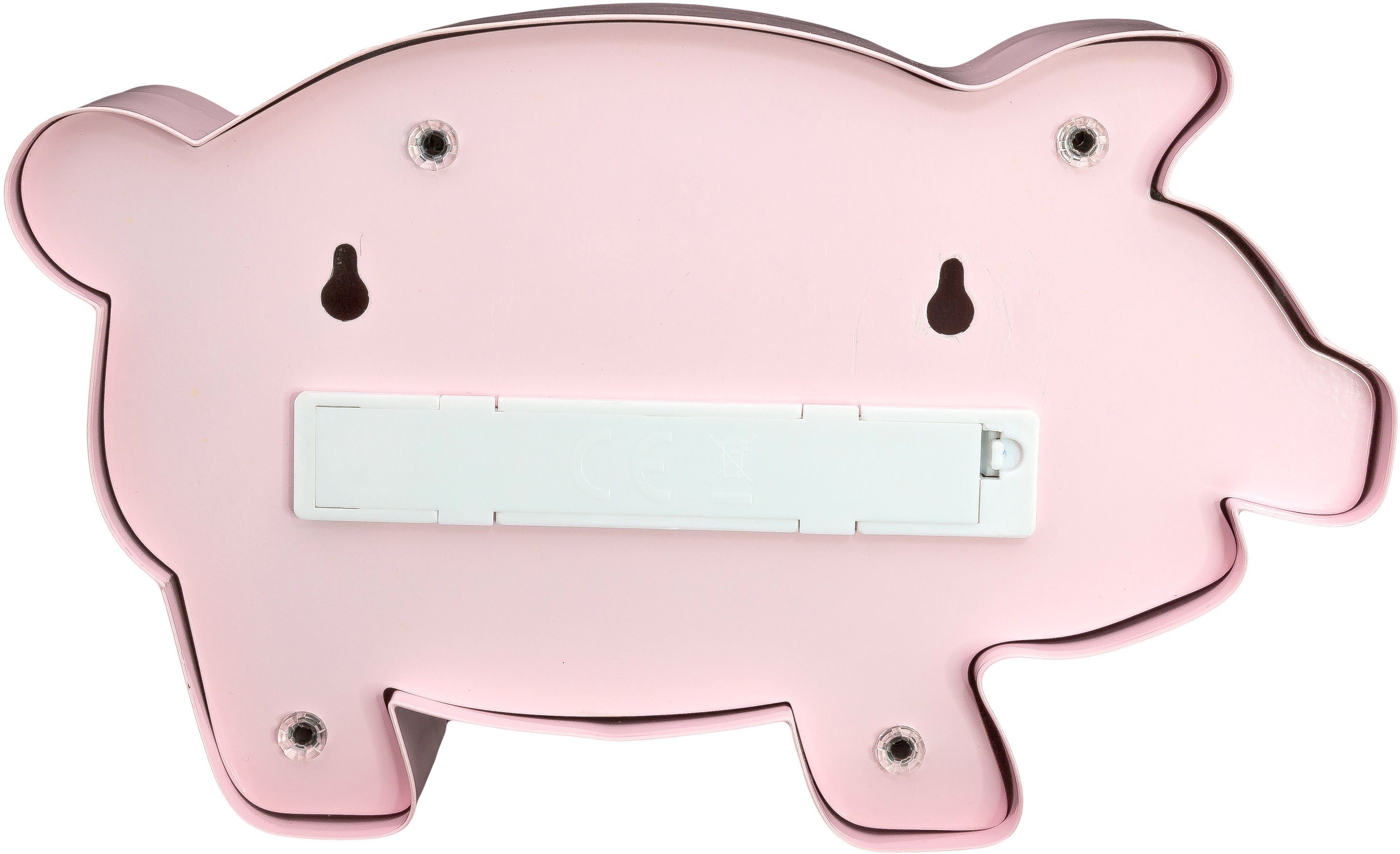 MARQUEE LIGHTS LED Dekolicht Pig, fest Pig - 23x14 10 Wandlampe, LED cm festverbauten mit integriert, Tischlampe Warmweiß, LEDs