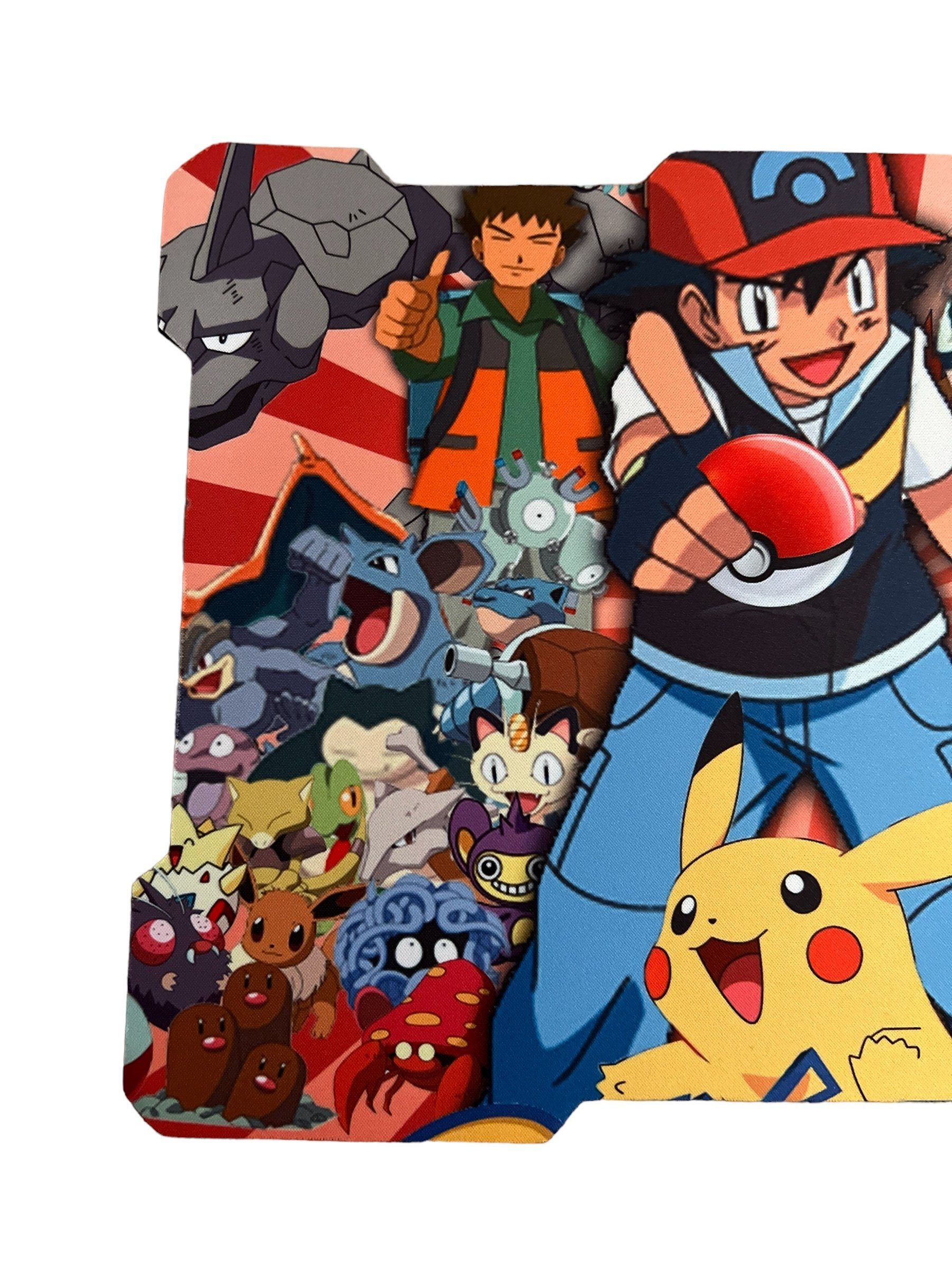 Stelby Gaming Mauspad Pokémon Mousepad mit den beliebten Taschenmonstern – Bild 2 von 5
