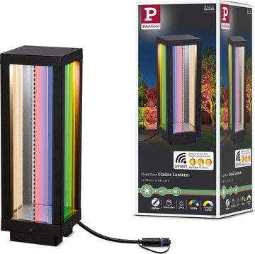 Paulmann LED Gartenleuchte Outdoor Plug & Shine Classic Lantern 30 ZigBee IP44 RGBW, Warmweiß, ZigBee IP44 RGBW