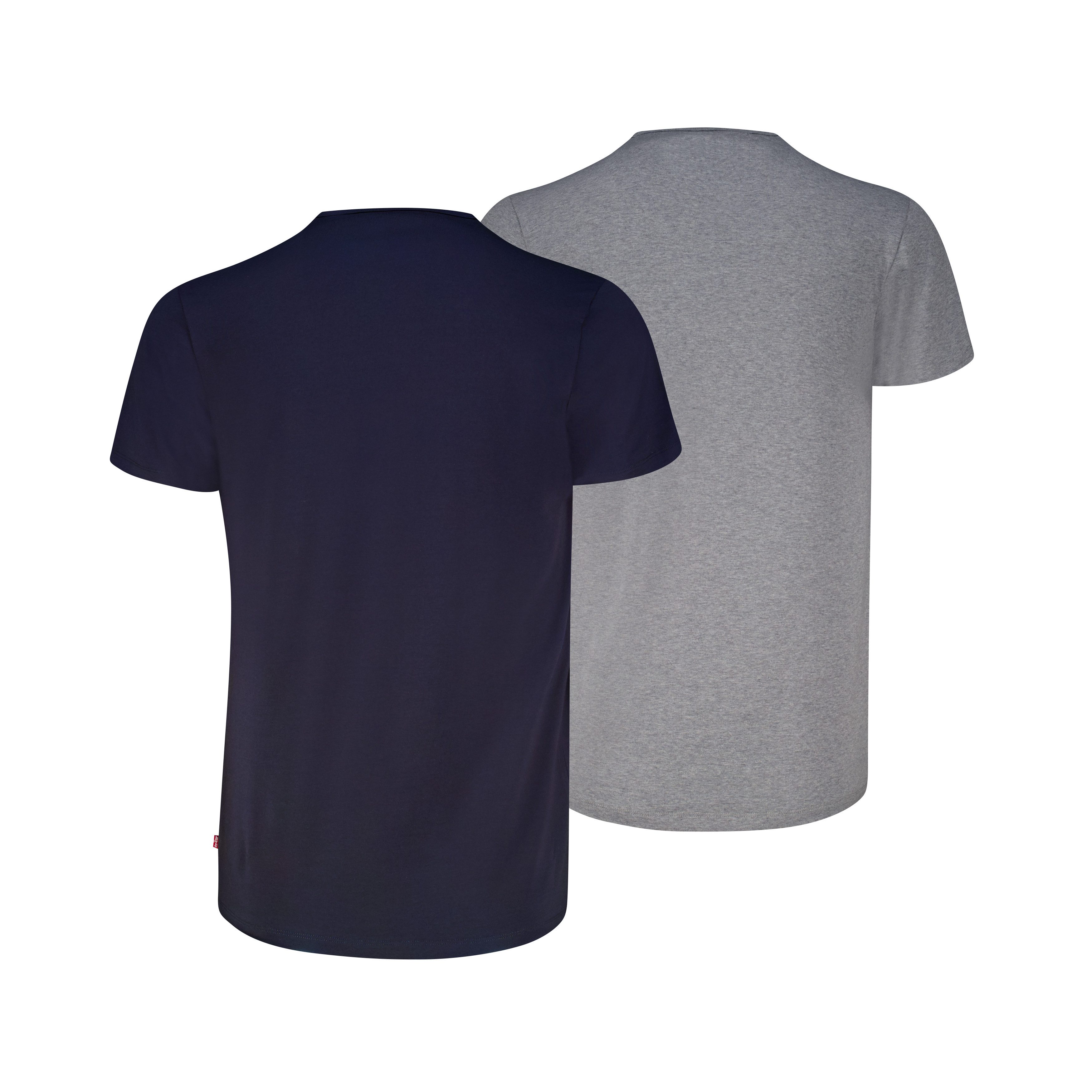 Levi's® T-Shirt LEVIS MEN SOLID CREW (2er Pack) mit Rundhalsausschnitt günstig online kaufen