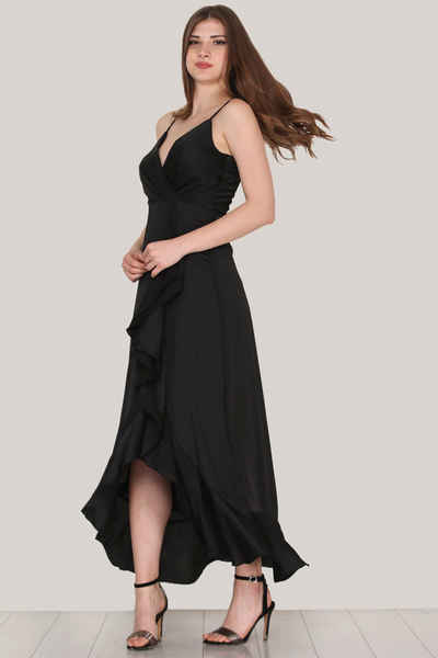 Modabout Abendkleid Langes Maxikleid Sommerkleid für Damen - NELB0063D2270SYH (1-tlg)