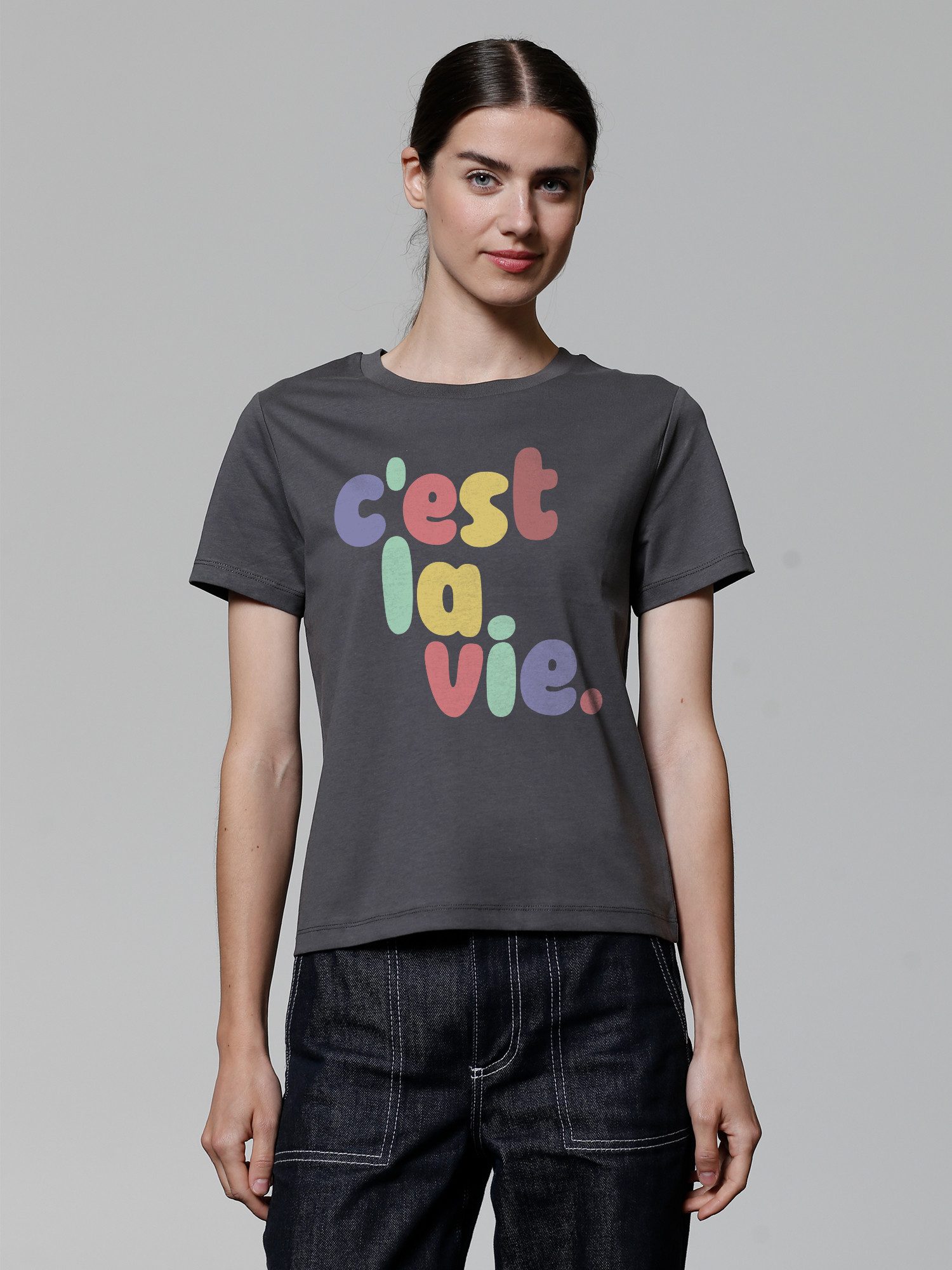 wat? Apparel T-Shirt c'est la vie