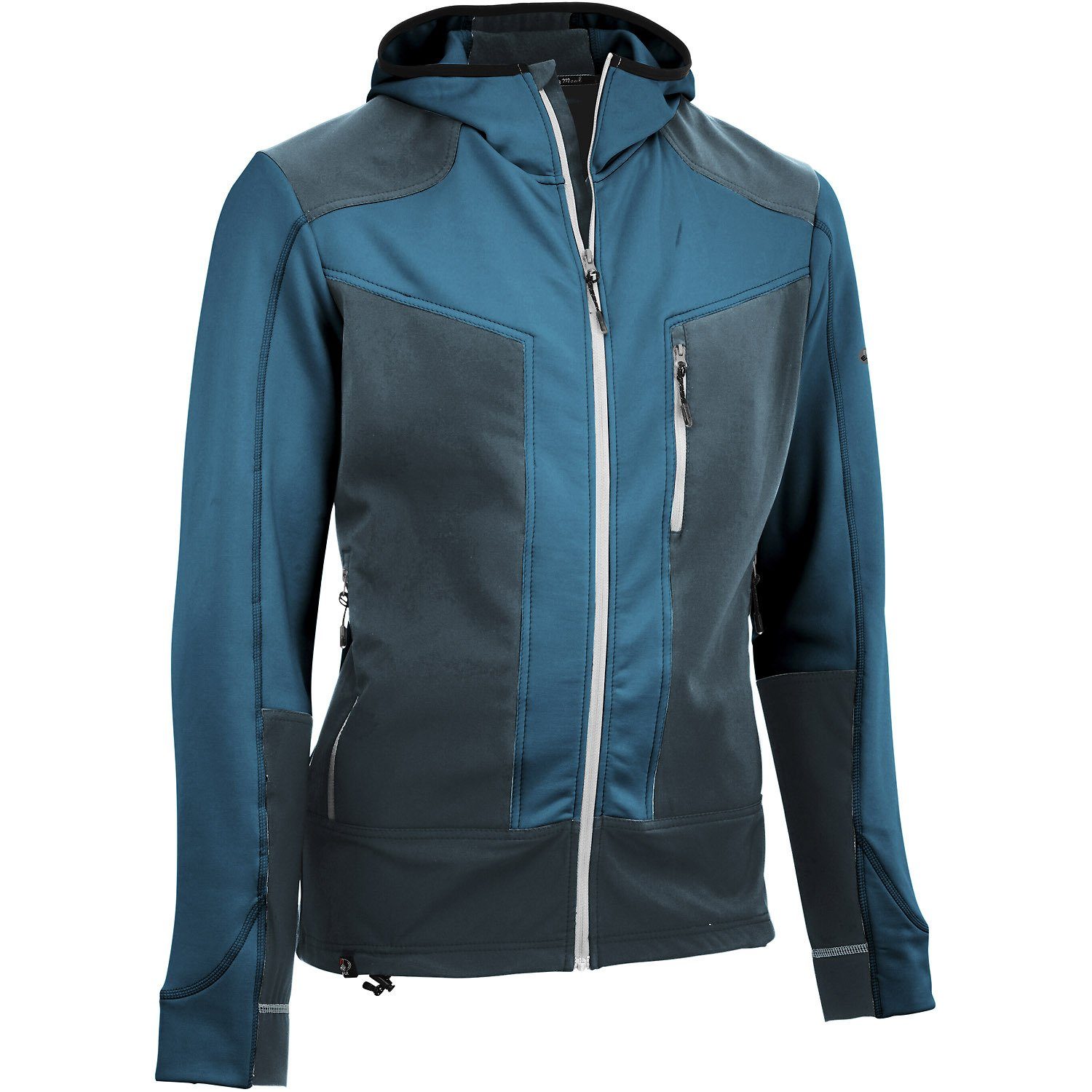 Maul Sport® Fleecejacke Stretchjacke Kanzelwand mit Kapuze