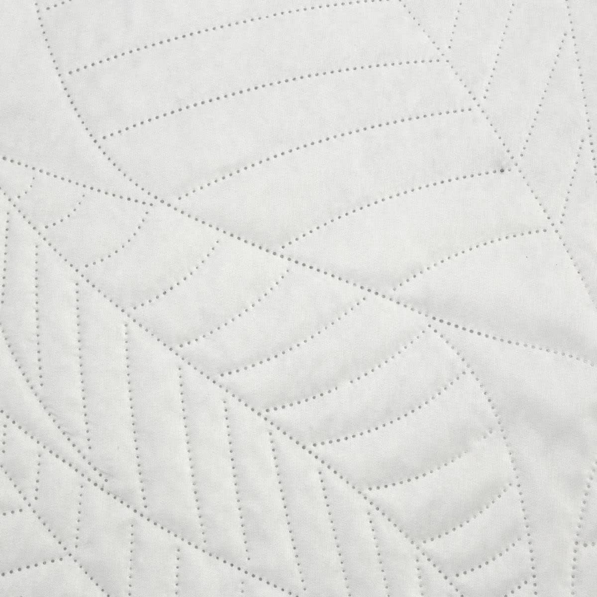 Design91 Tagesdecke BONI/6, Steppung Blätter Muster, günstig online kaufen