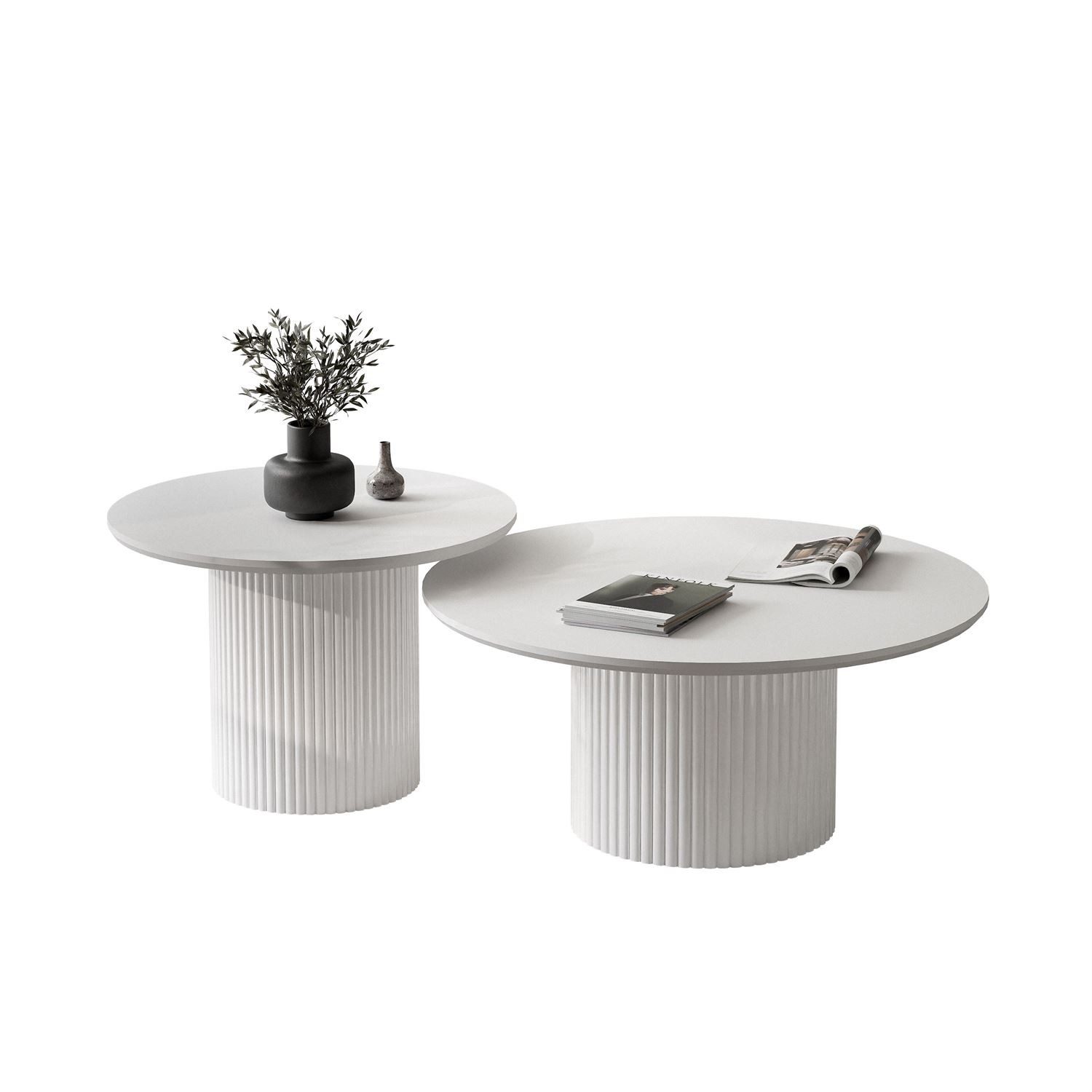 Lookway Couchtisch OVI-Tischset mit geriffelter Basis günstig online kaufen
