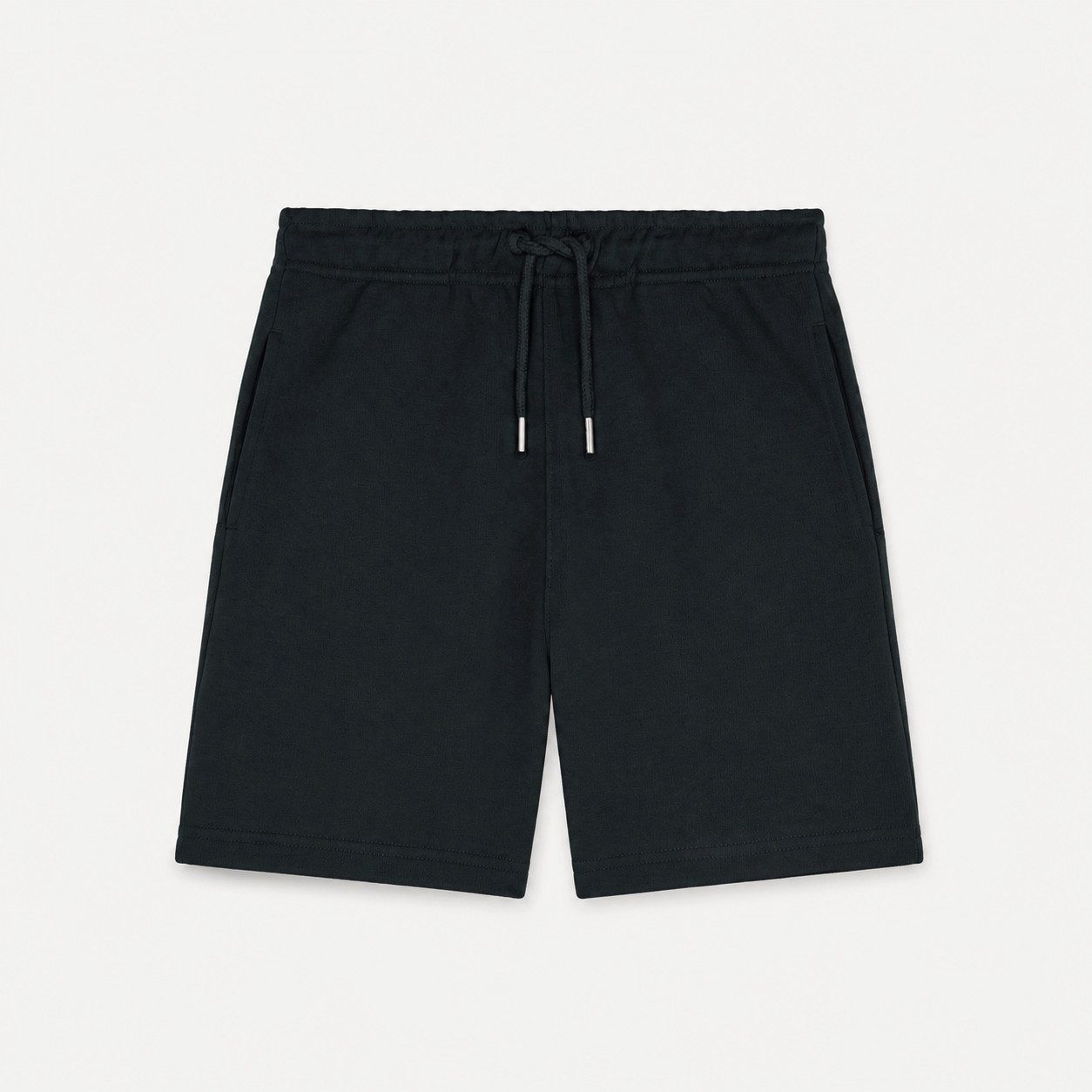 Sitztgut Sweatshorts Kinder Sweatshorts aus Bio-Baumwolle (1-tlg) Elastikbund mit Kordelzug und drei Taschen