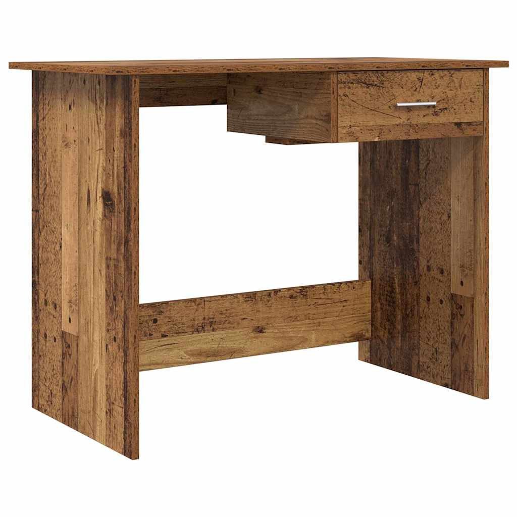 vidaXL Schreibtisch Schreibtisch Altholz 100 x 50 x 76 cm Holzwerkstoff