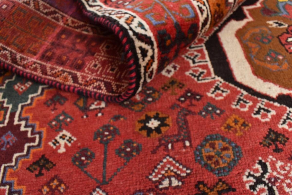 Orientteppich Shiraz 166x291 Handgeknüpfter Orientteppich mm Höhe: 10 Perserteppich, / Trading, rechteckig, Nain