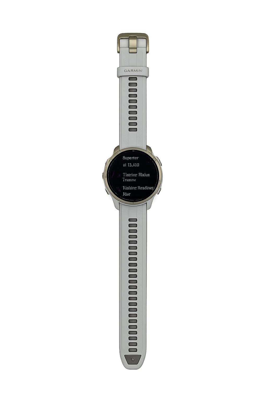 Garmin Forerunner 965 Smartwatch (3,56 cm cm/1,4 Zoll, Garmin OS) Einzelartikel, 2-tlg., Smartwatch, Silikonarmband, Ladekabel, AMOLED; Titan-Lünette; Maps; Multi-Band GPS; bis 23 Tage Akku