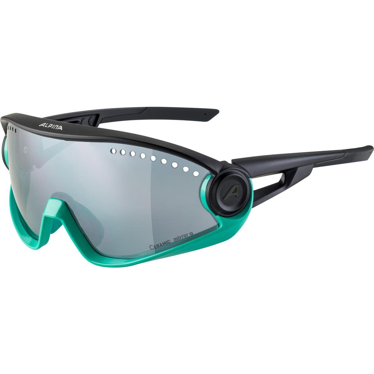 Alpina Sonnenbrille Alpina Sportbrille 5W1NG CM+ A8656.3.71 türkis bla