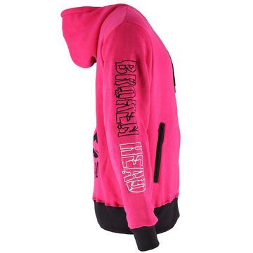 Broken Head Hoodie Hoodie Color Edition Pink Leuchtende Farben