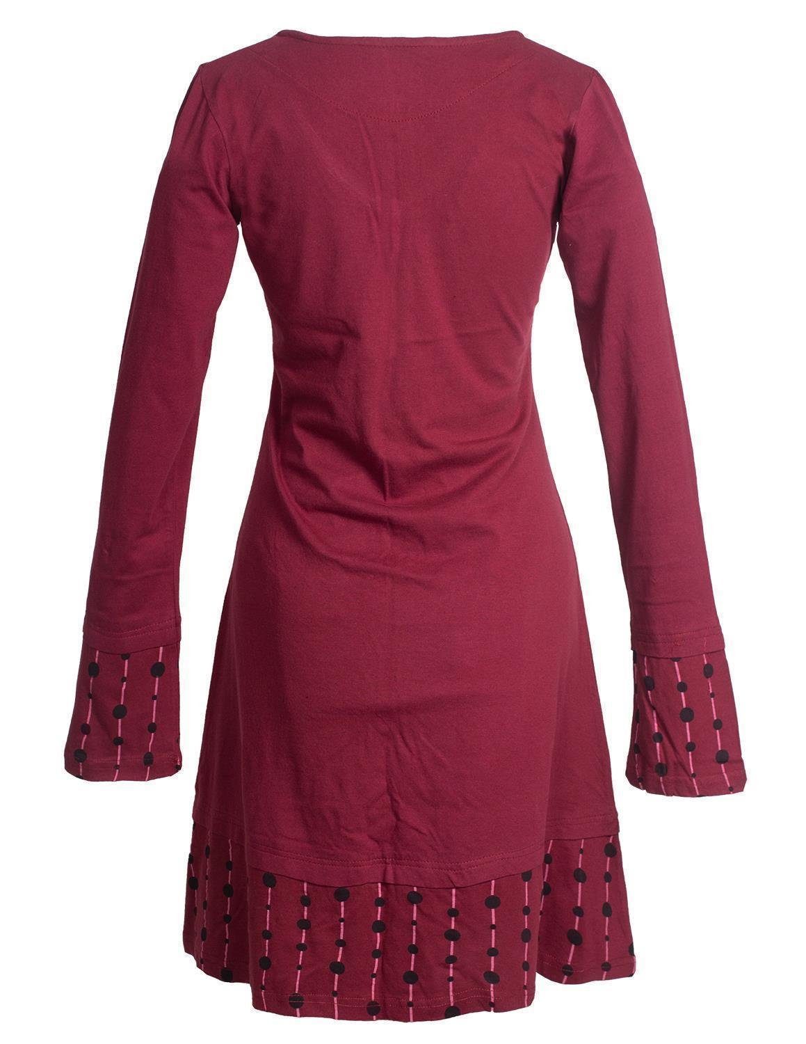 Vishes Jerseykleid Lagenlook Jerseykleid Strickkleid Sweatshirt-Kleid Elfen günstig online kaufen