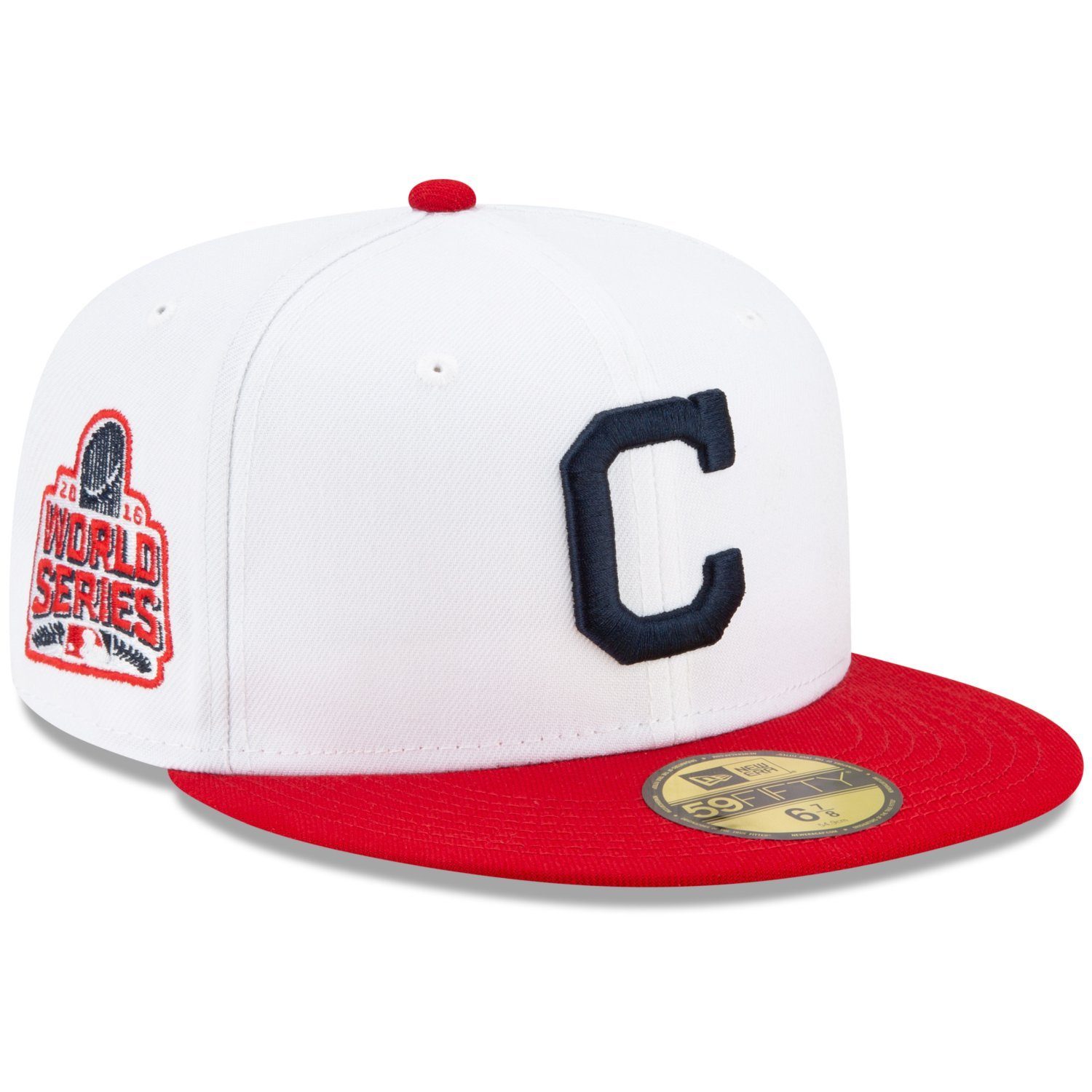 Fitted Indians SERIES 59Fifty WORLD Era New Cap 2016 Cleveland