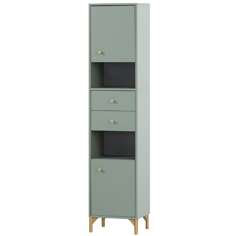 Lomadox Hochschrank ANGERS-80 mint, 2 Türen, günstig online kaufen