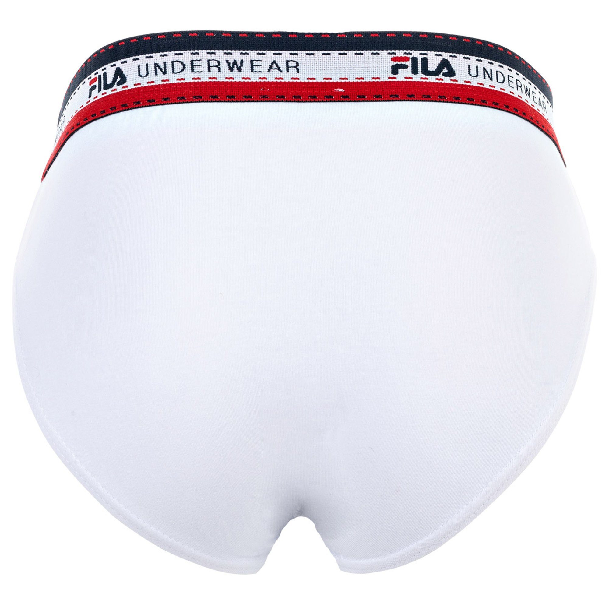Fila Slip Herren Slip 4er Pack Baumwollmischung (Packung, 4er Pack)
