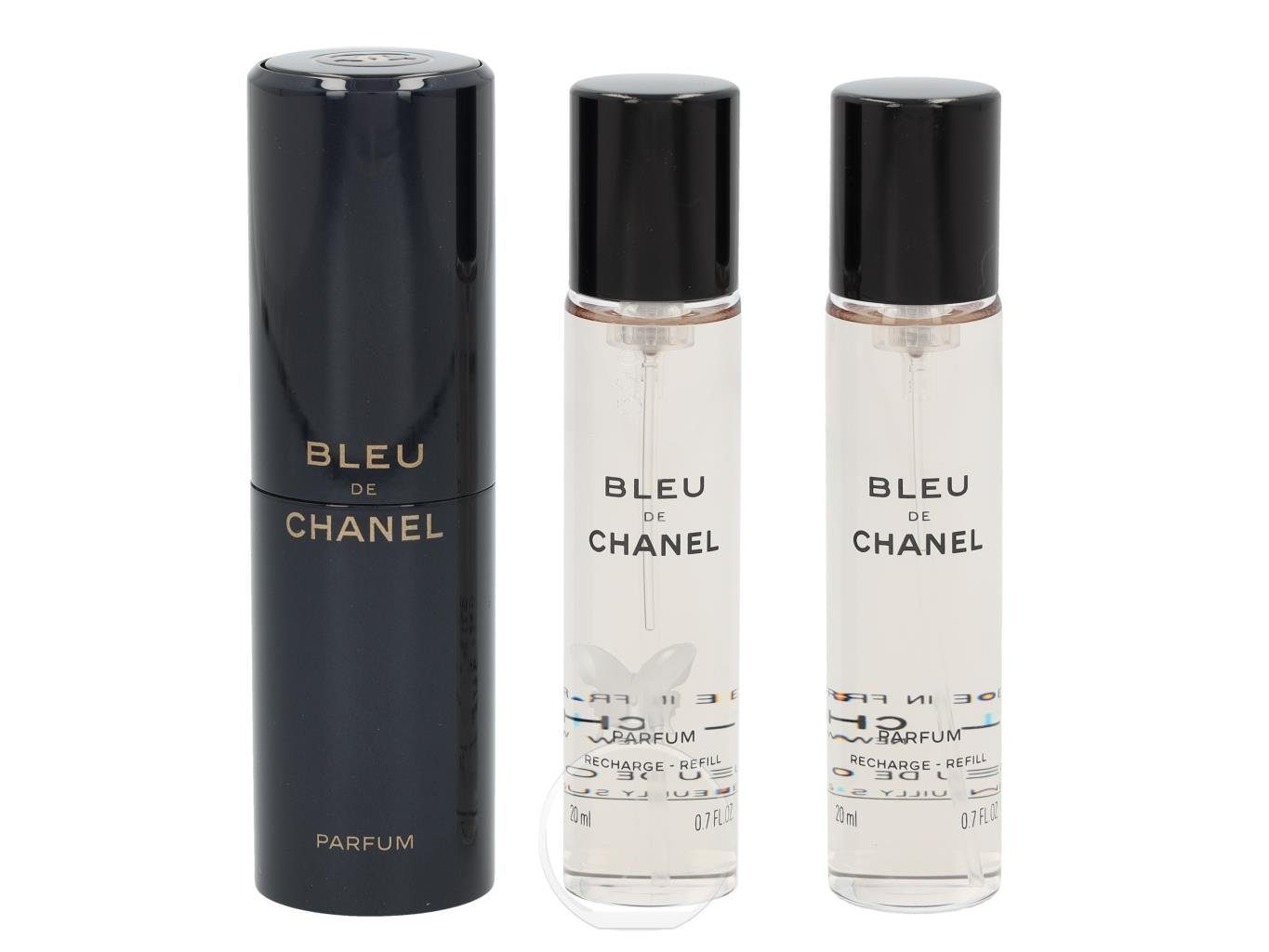 CHANEL Extrait Parfum Bleu 3 Twist Zerstäuber Chanel and Parfum x de Spray 20 ml mit Chanel
