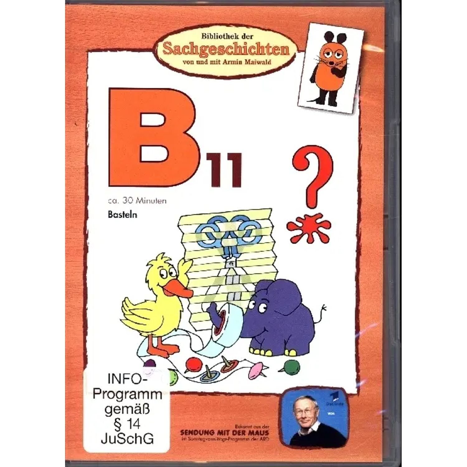 DVD Bibliothek der Sachgeschichten - B11, Basteln, 1 DVD