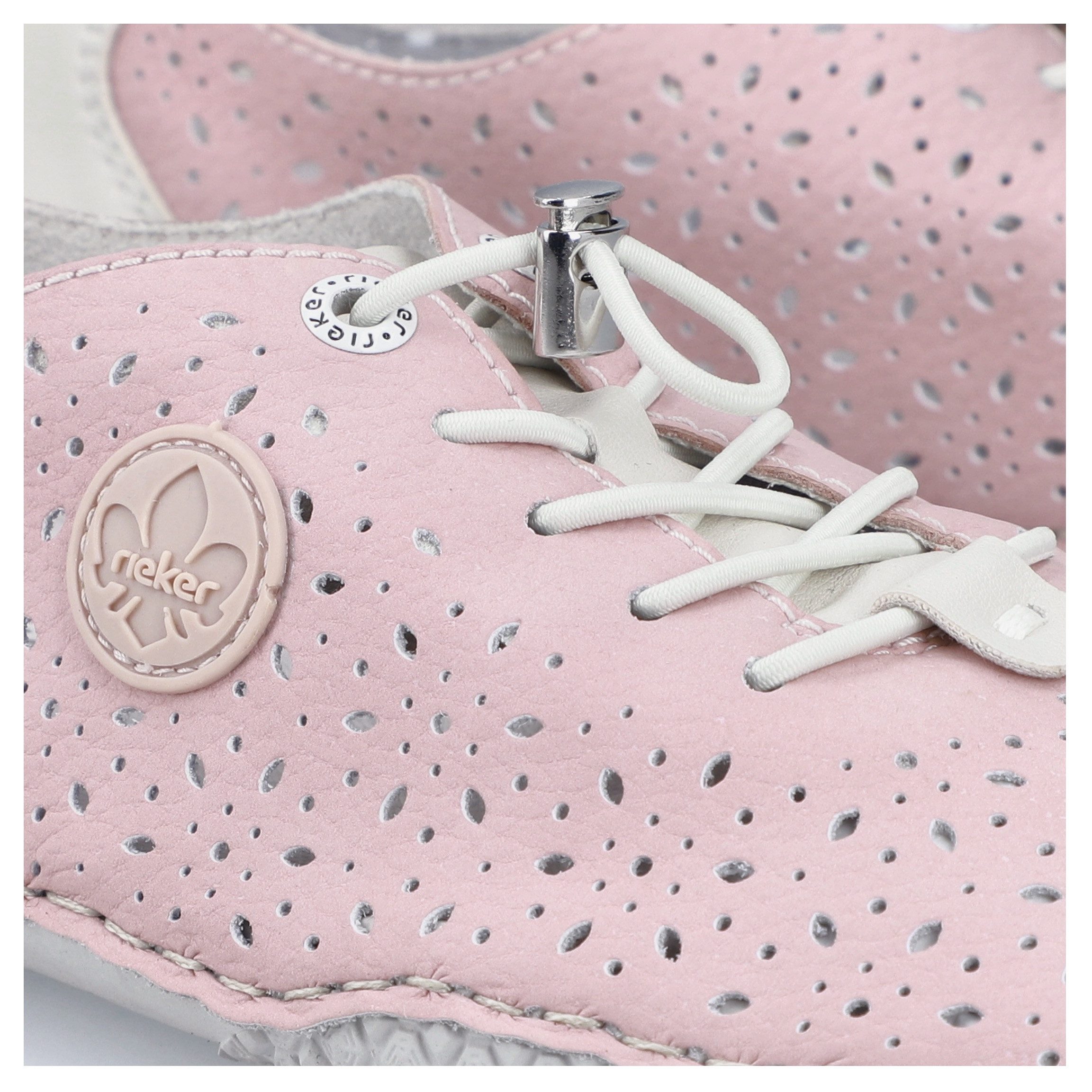 Rieker Slip-On Sneaker Schlupfschuh, Halbschuh, Freizeitschuh mit Schnellverschluss
