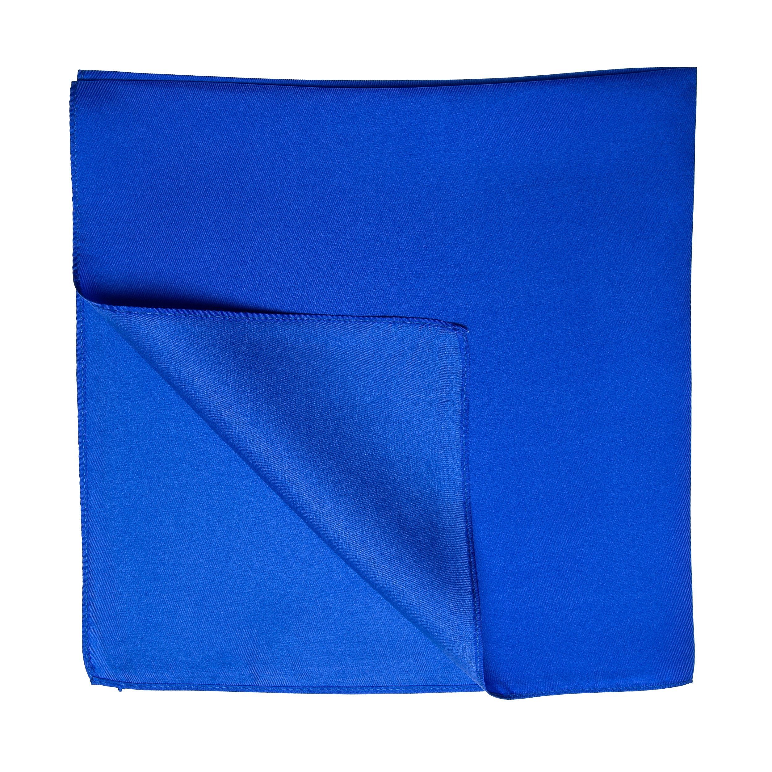 TINITEX Seidentuch Nickituch Halstuch Twill royalblau günstig online kaufen