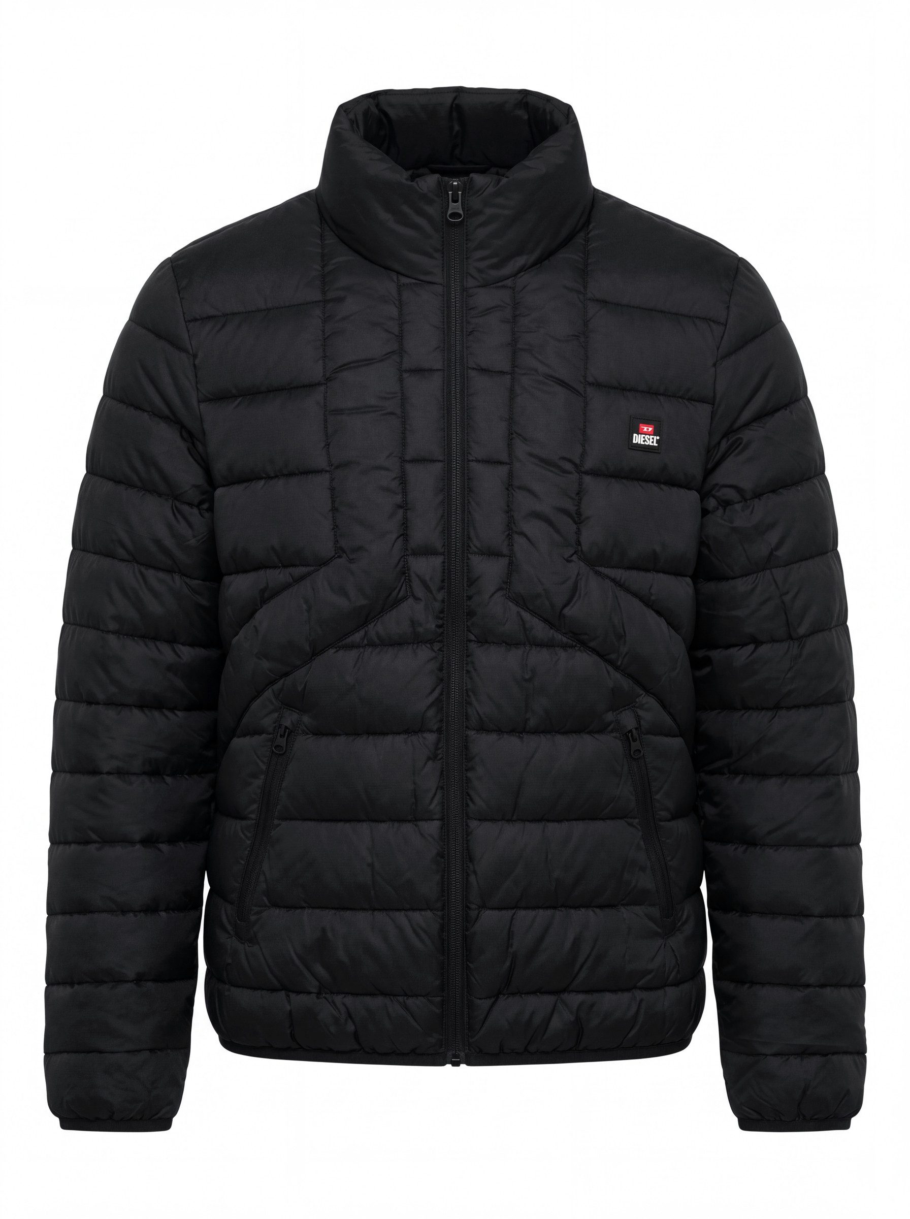 Diesel Steppjacke Übergangsjacke Winterjacke - W-DWAIN-OUTNOH Stehkragen, leicht & warm