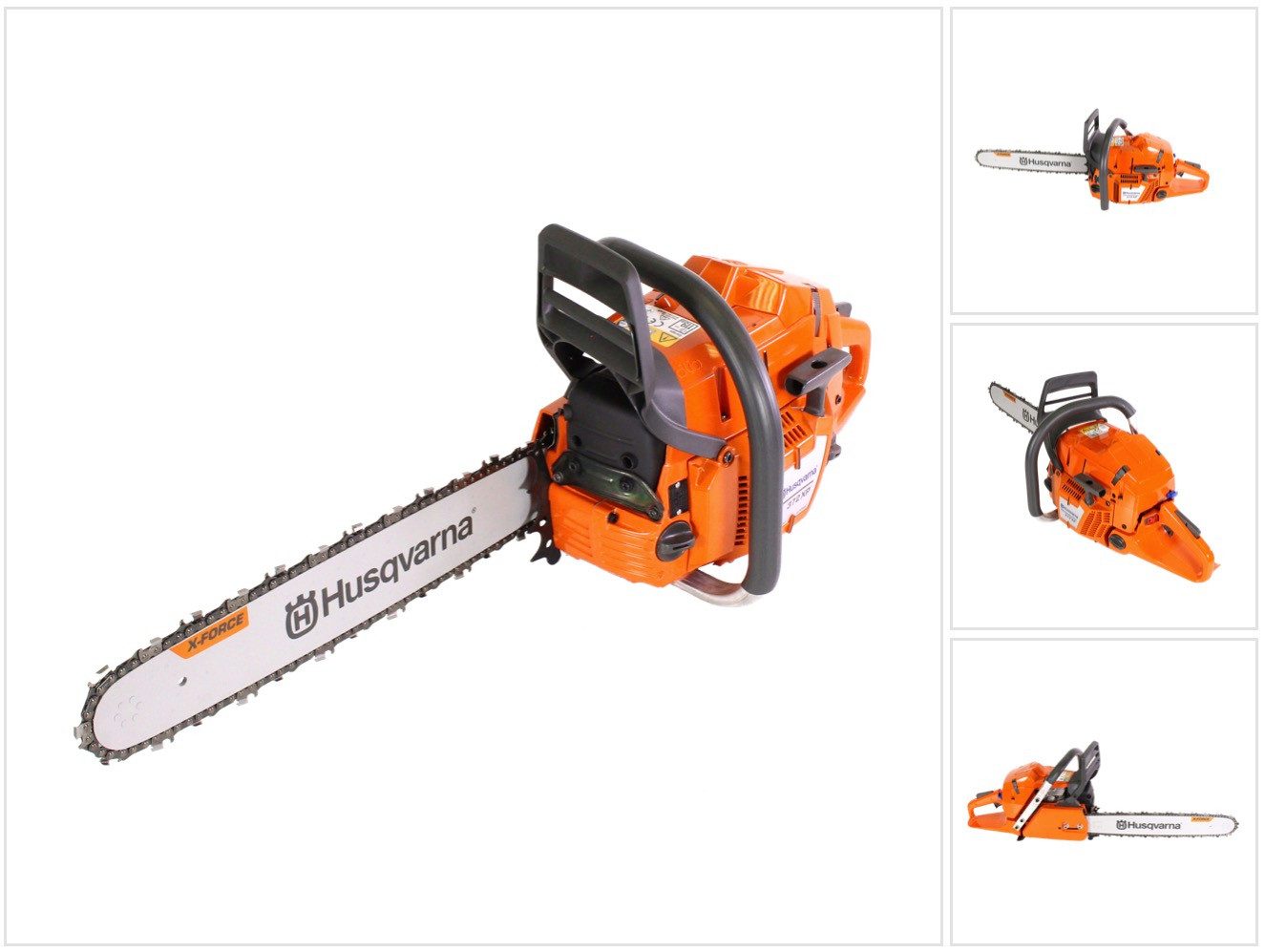 Husqvarna Benzin-Kettensäge 372 XP X-CUT Benzin Motorsäge Kettensäge 4,1 kW 70,7 cm³ 45 cm 18" (