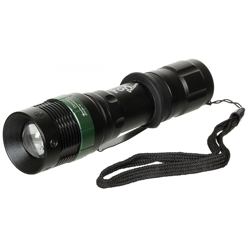 Tactical LED 26371 - FoxOutdoor Stablampe schwarz Taschenlampe -