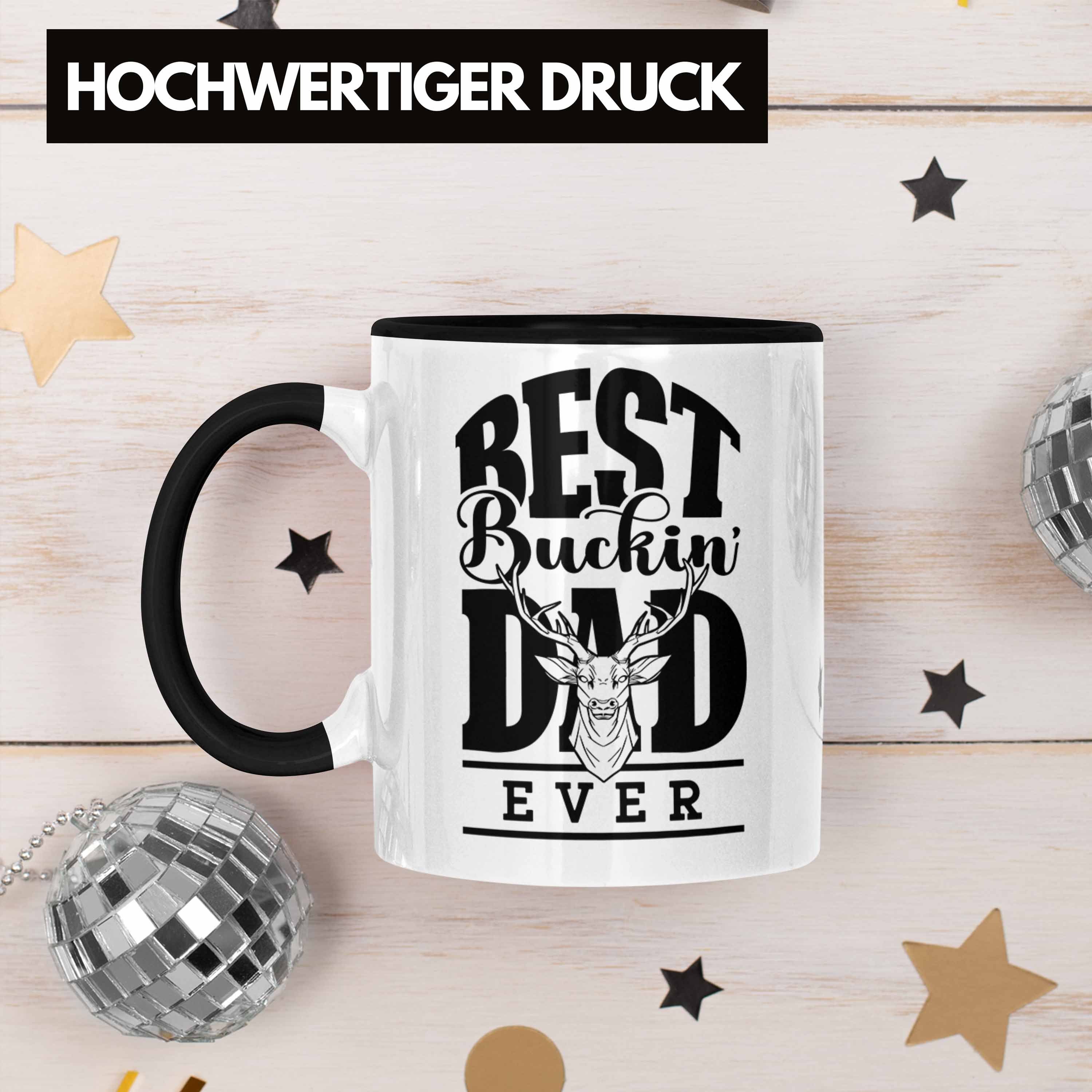 Jäger-Tasse Schwarz Ever" Dad Geschenk "Best Tasse Vater Buckin Trendation Vatertag