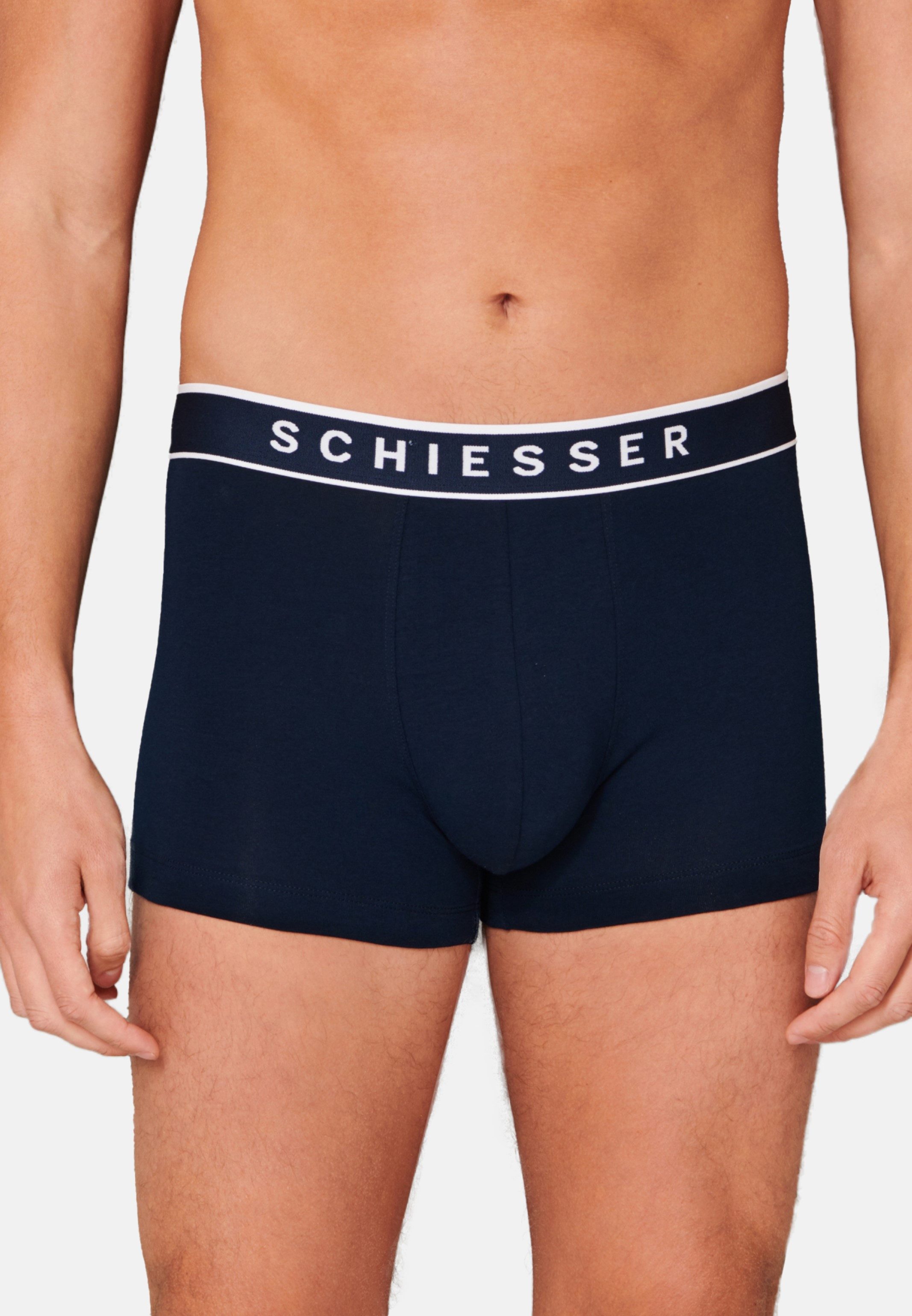 Schiesser Boxer "95/5" 3er-Pack, mit sportlichem Webgummibund günstig online kaufen