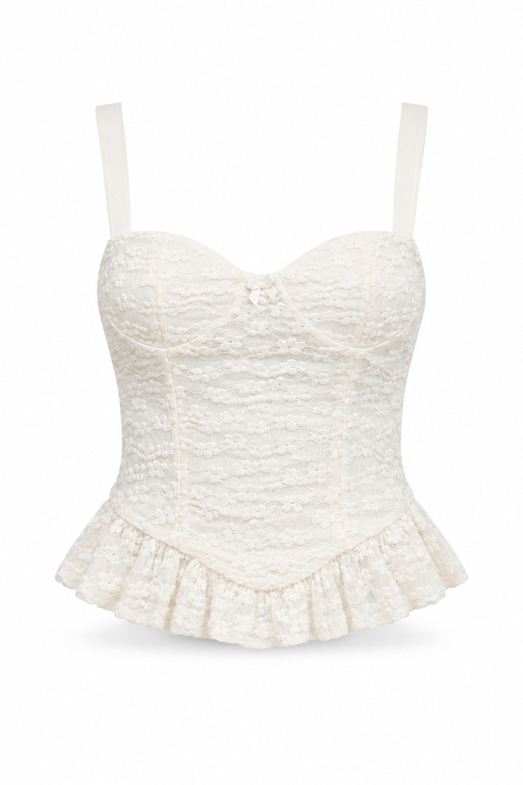 Gina Tricot Spitzentop Lace singlet - Spitzentop - Damen Top