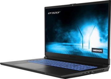 Medion® ERAZER® Scout E10 Gaming-Notebook (43,9 cm/17,3 Zoll, Intel Core i5 12450H, GeForce GTX 1650, 512 GB SSD)