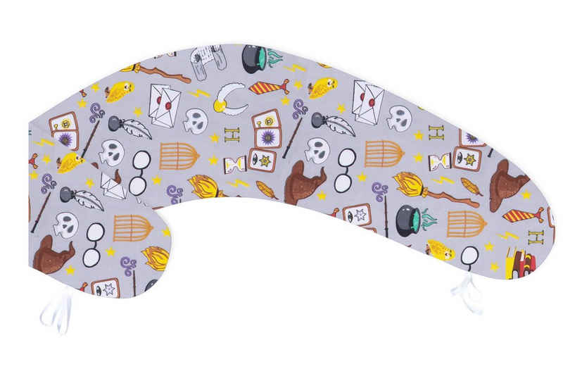 Stillkissenbezug (Made in EU) Stillkissen Schwangerschaftskissen Pregnancy Pillow Cover, Amilian, waschbar und abnehmbar; Größe ca. 170cm, 100% Baumwolle