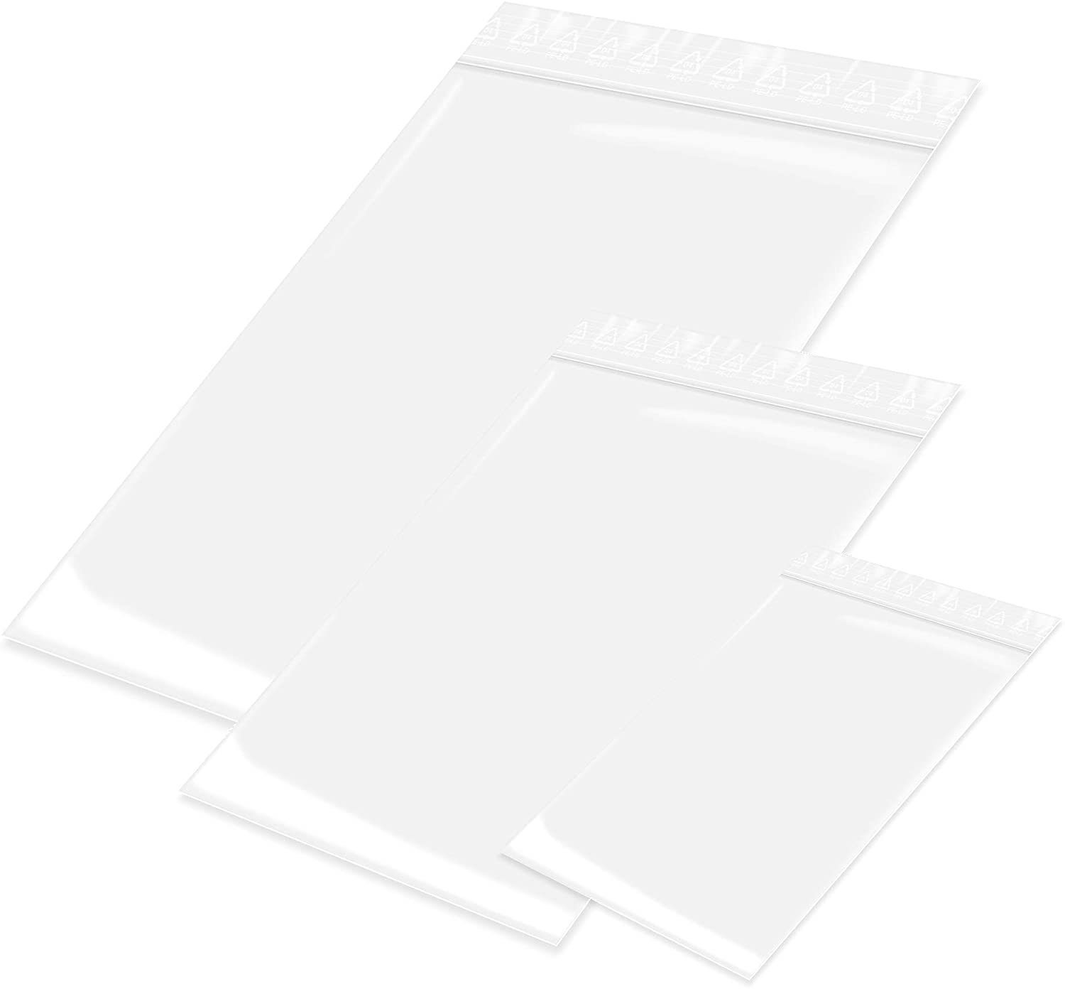 StickandShine Gemüsebeutel 1000 Druckverschlußbeutel Zip Beutel 50 / 90 mµ / transparent, Stärke 50 mµ – Bild 5 von 5