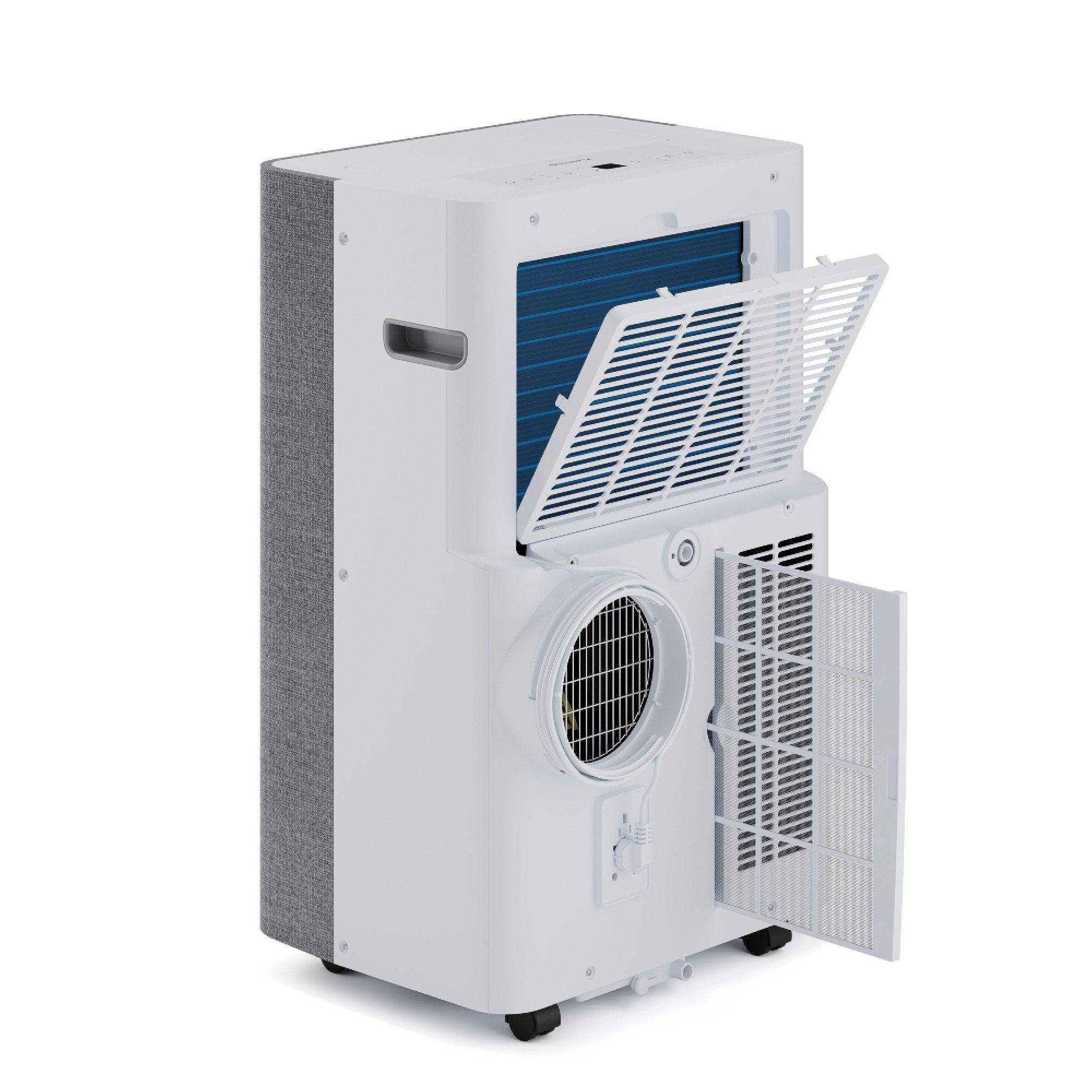 Klarstein AireLux air conditioner, smart air conditioner with Wi-Fi app, 14000 BTU, timer