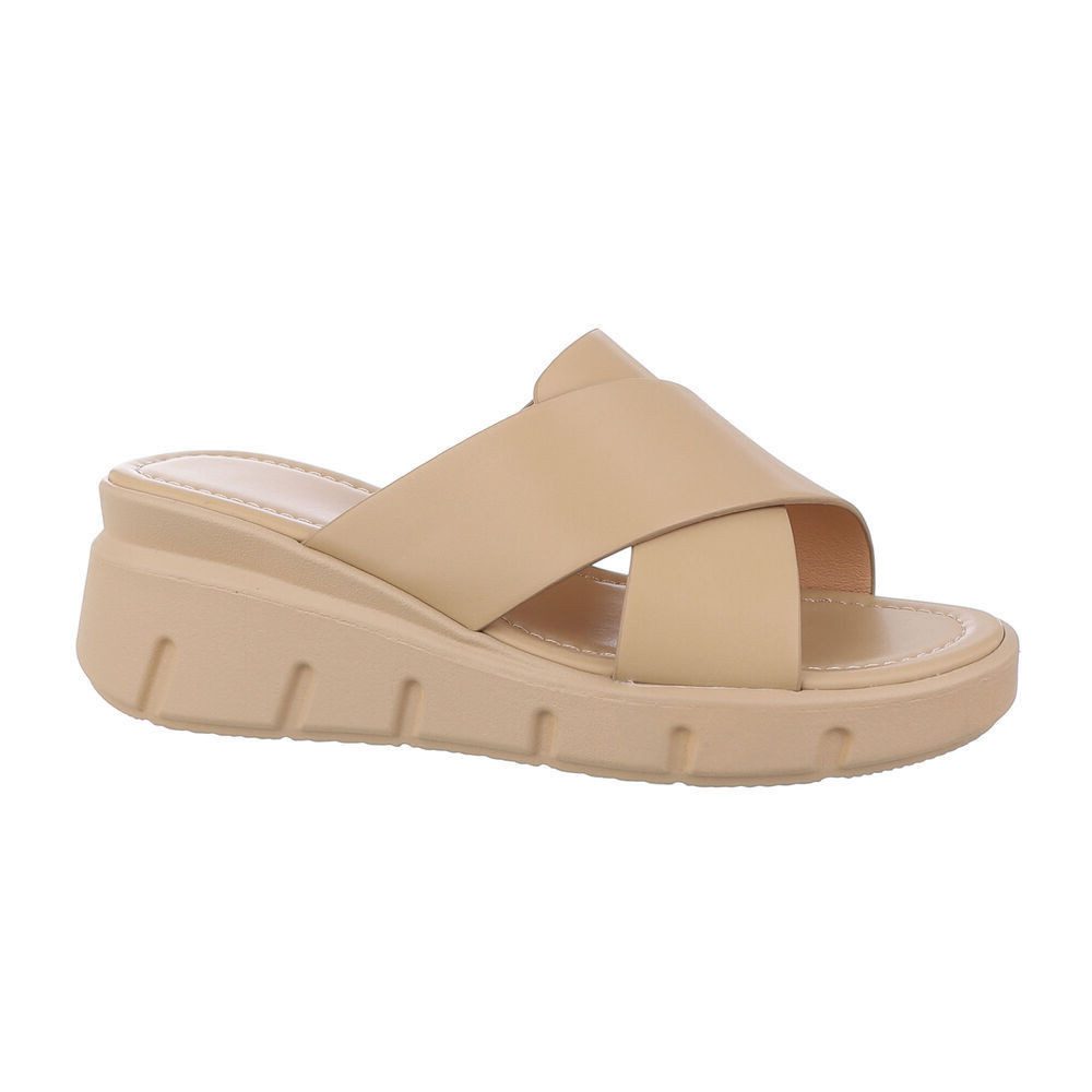 Ital-Design Damen Mules Freizeit Plateausandaletten (86594107) günstig online kaufen