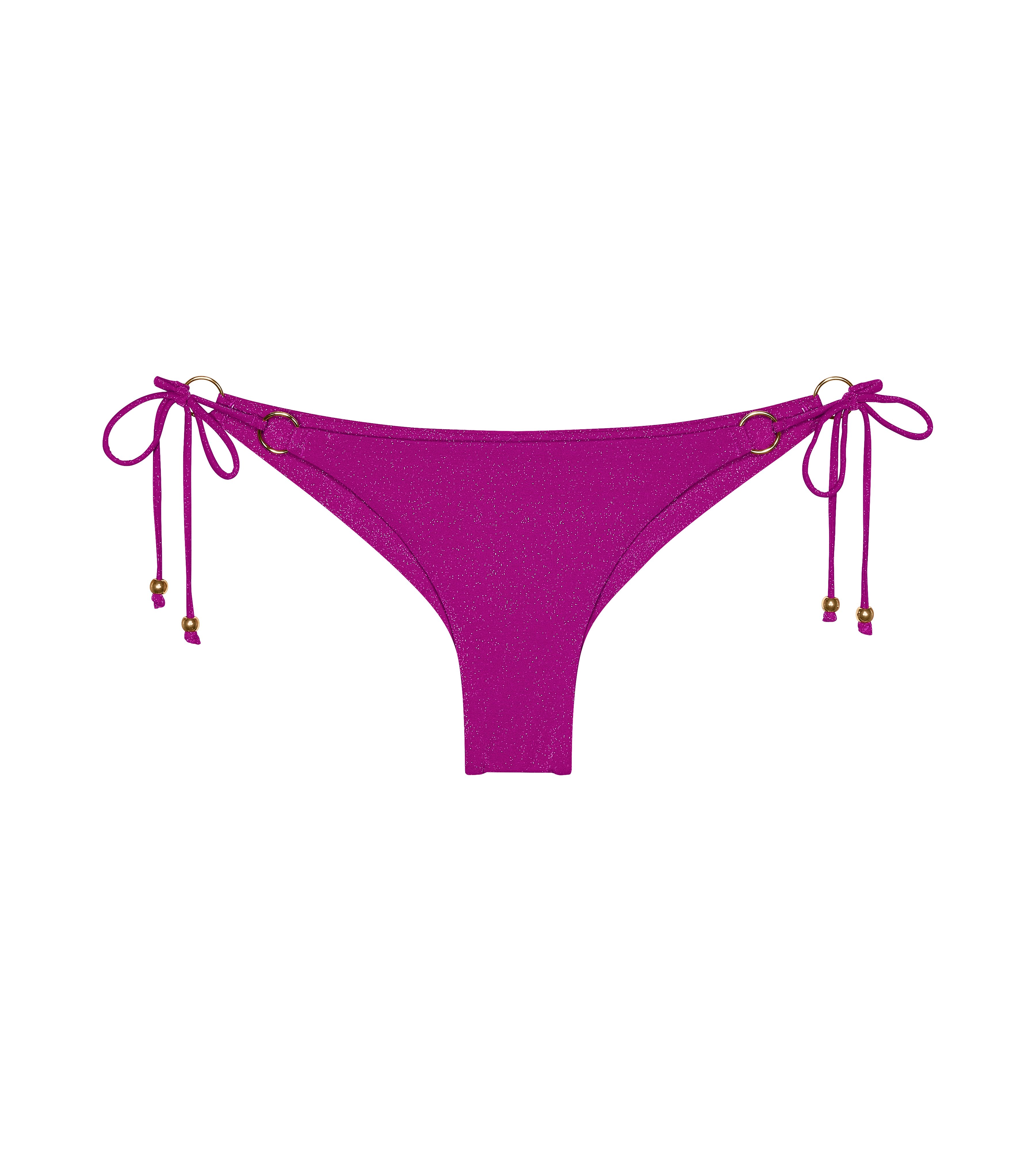 Triumph Bikini-Hose Summer Sunset Brazilian verstellbare Seitenbänder mit Metallperlen, Glitzergarn