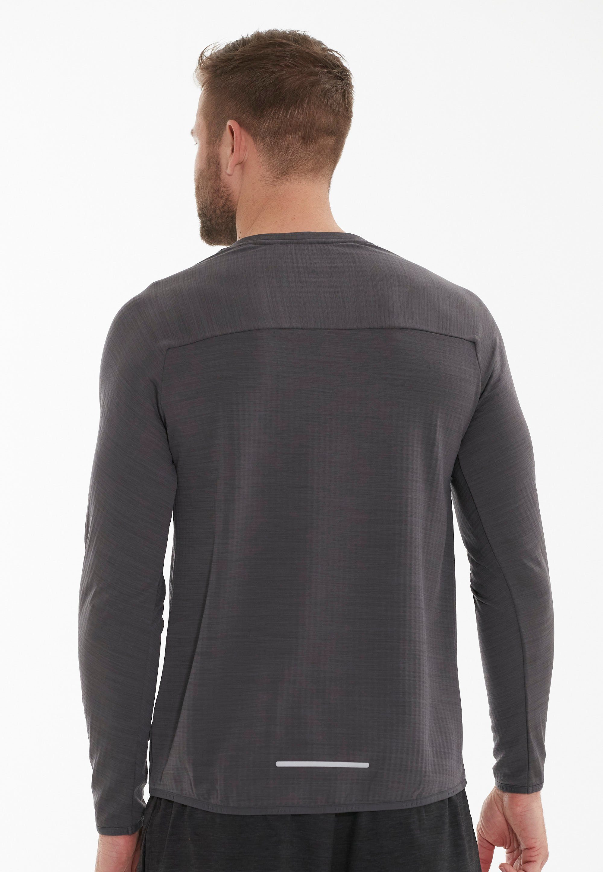 ENDURANCE (1-tlg) Avan Funktionsshirt mit praktischer Quick dunkelgrau Dry-Technologie