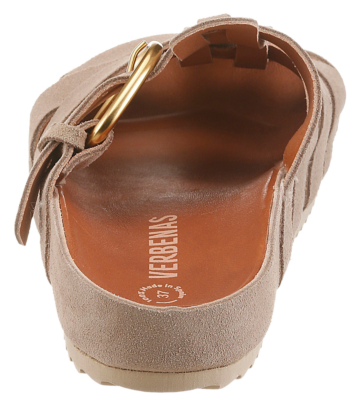 VERBENAS MAVEN SERRAJE Pantolette Sommerschuh, Strandschuh, Hausschuh mit verstellbarer Schnalle