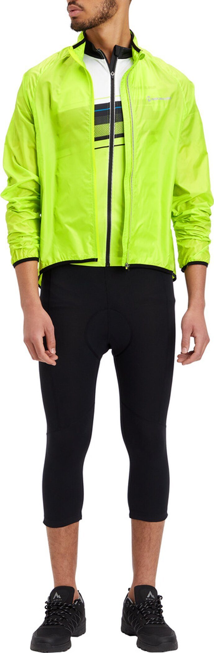 NAKAMURA Fahrradjacke He.-Funktions-Jacke Abbott III ux GREEN LIME