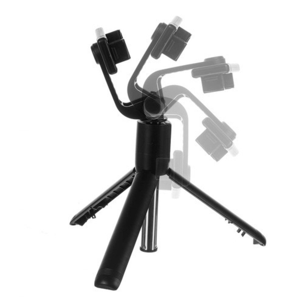 IZOXIS Selfie-Stick Fotostativ Fotostick Fernbedienung, 360° drehbarer Halter für Smartphones im Hoch- oder Querformat
