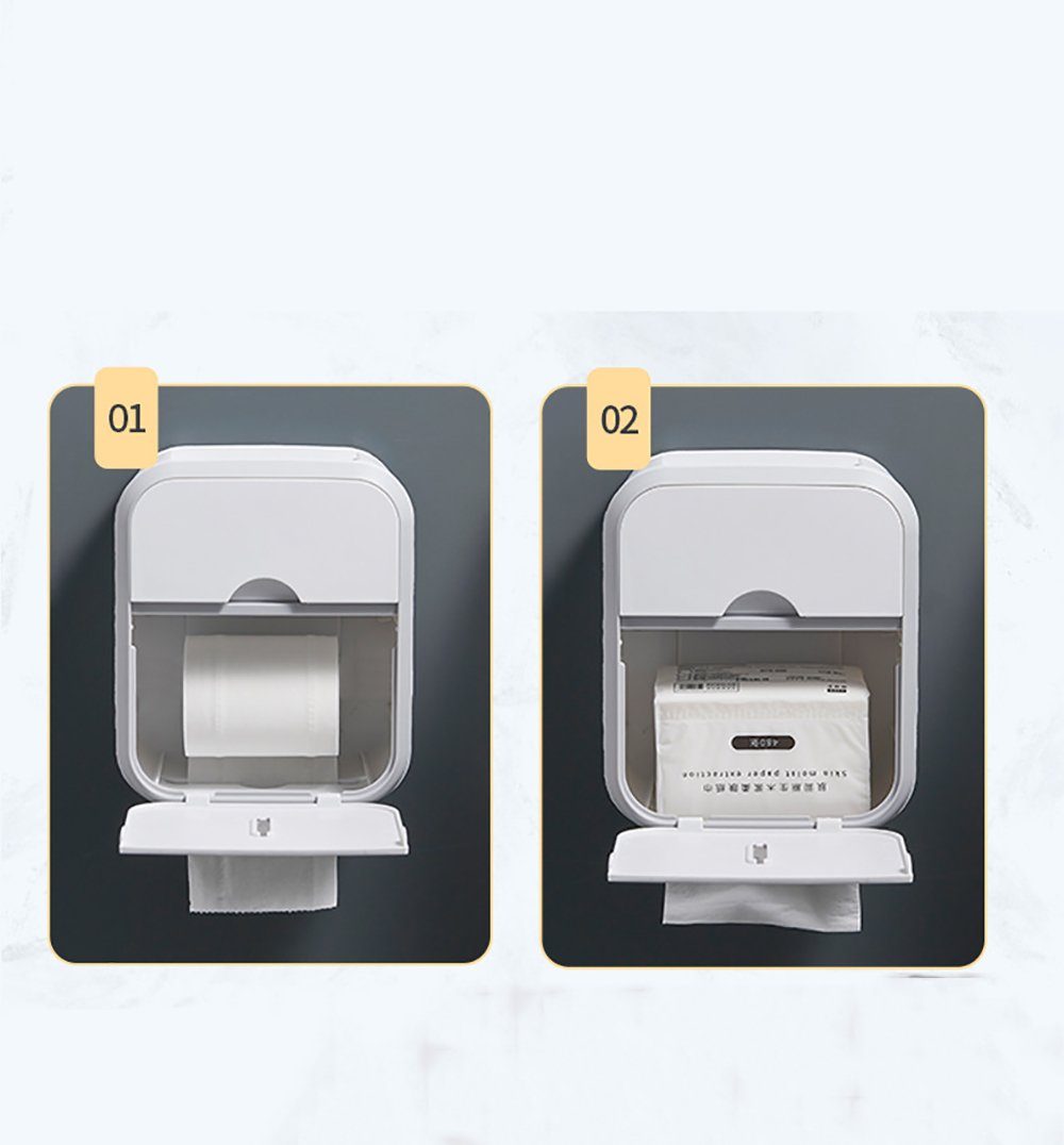 L.Ru UG (1-tlg), ohne Spuren, für Schublade Papiertuchspender Toilettenpapierbox Aufbewahrungsbox Masken-Feuchttücher Wasserdichte mit