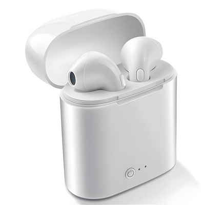 Retoo TWS Kopfhörer Bluetooth 5.0 In-Ear Ohrhörer Wireless Headset Ladebox wireless In-Ear-Kopfhörer (Android, iOS, Bluetooth 5.0, Etui und Powerbank, Kabellosigkeit, Effizienz, Qualität des Schalls)