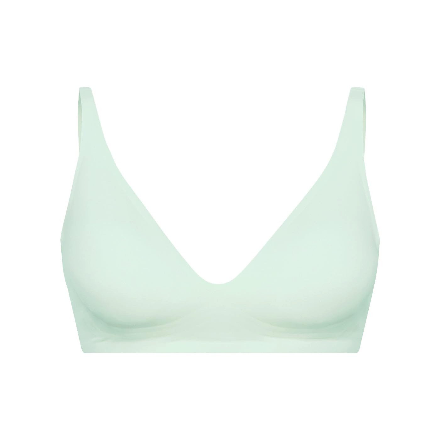 cfab Bügelloser BH Comfort Push-Up BH-Sage Green-XL (1-tlg)
