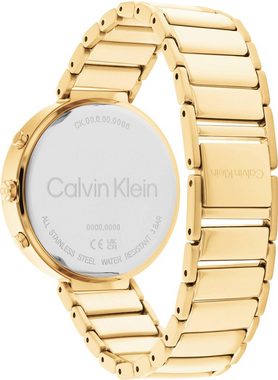 Calvin Klein Multifunktionsuhr TIMELESS, 25200284, Quarzuhr, Armbanduhr, Damenuhr, Datum, 12/24-Stunden-Anzeige